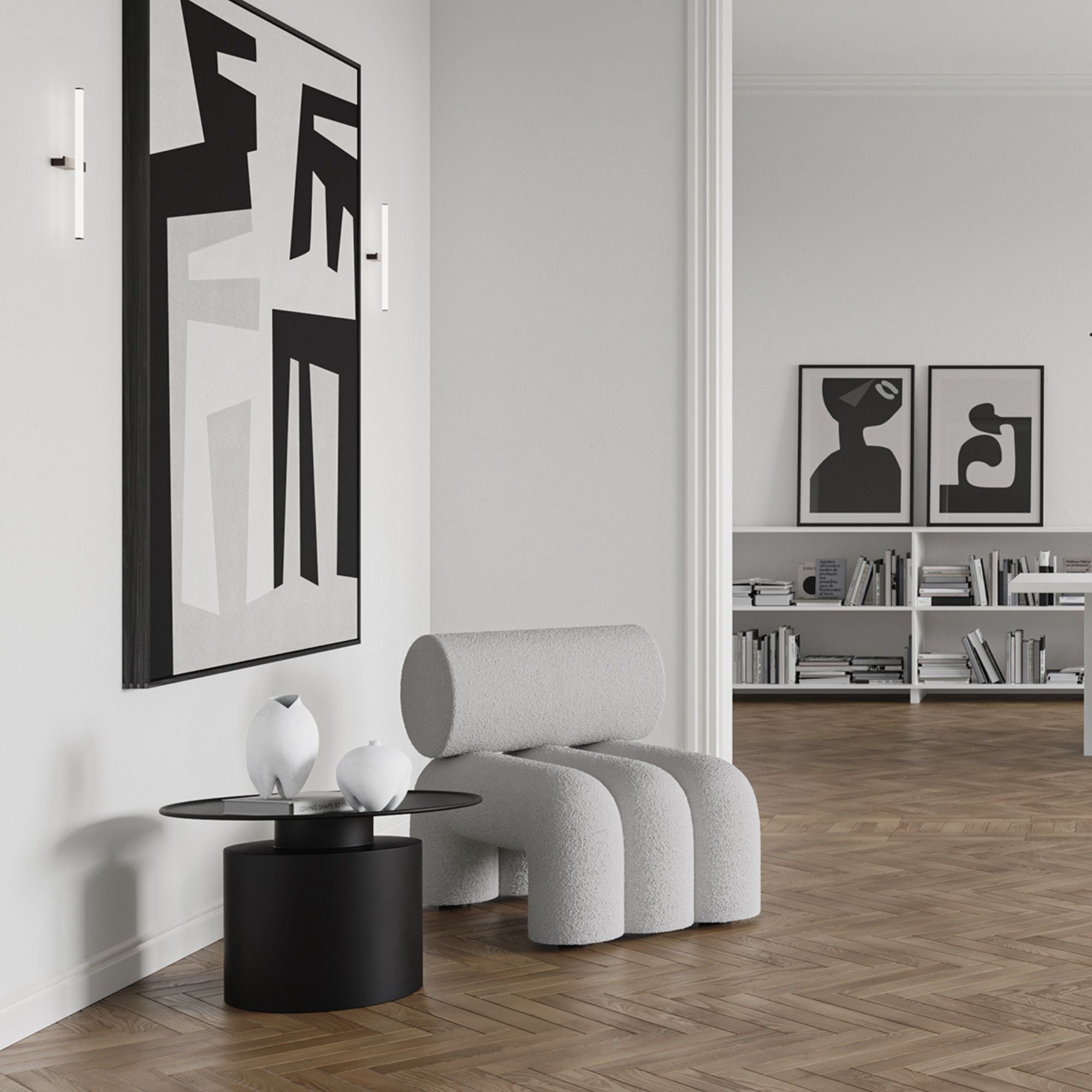 Foku Lounge Chair - Boucle