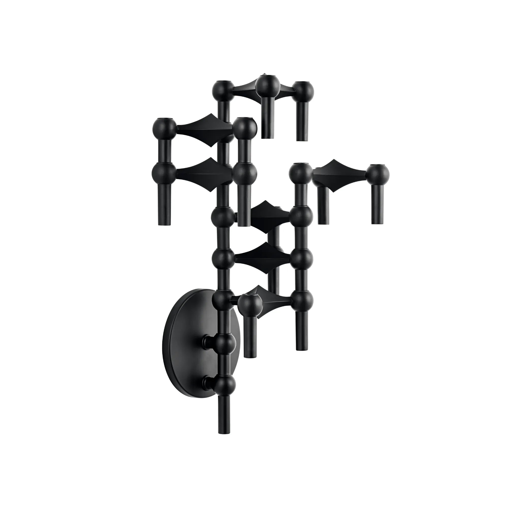 Wall Hanger Candle Holder - Black - Configuration 3 - THAT COOL LIVING