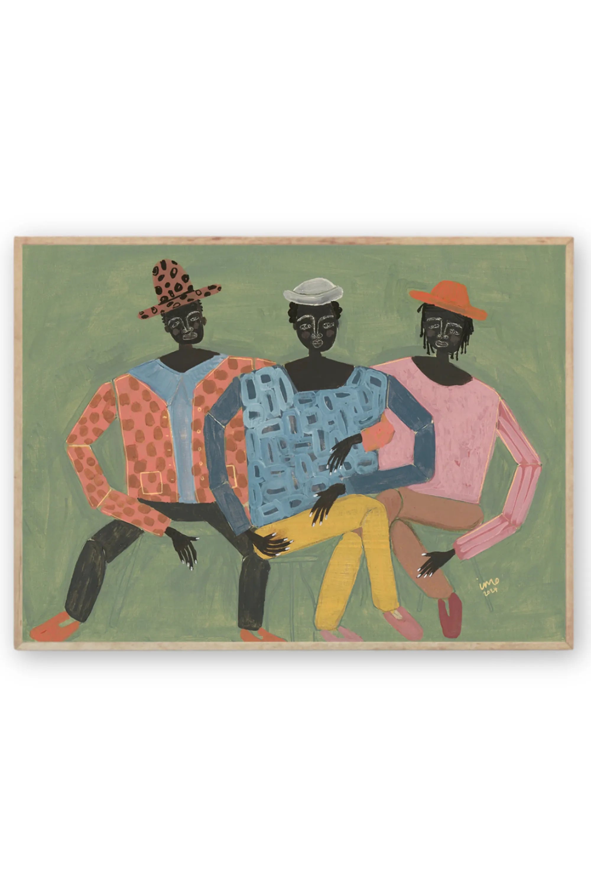 Hanging Out - Art Print