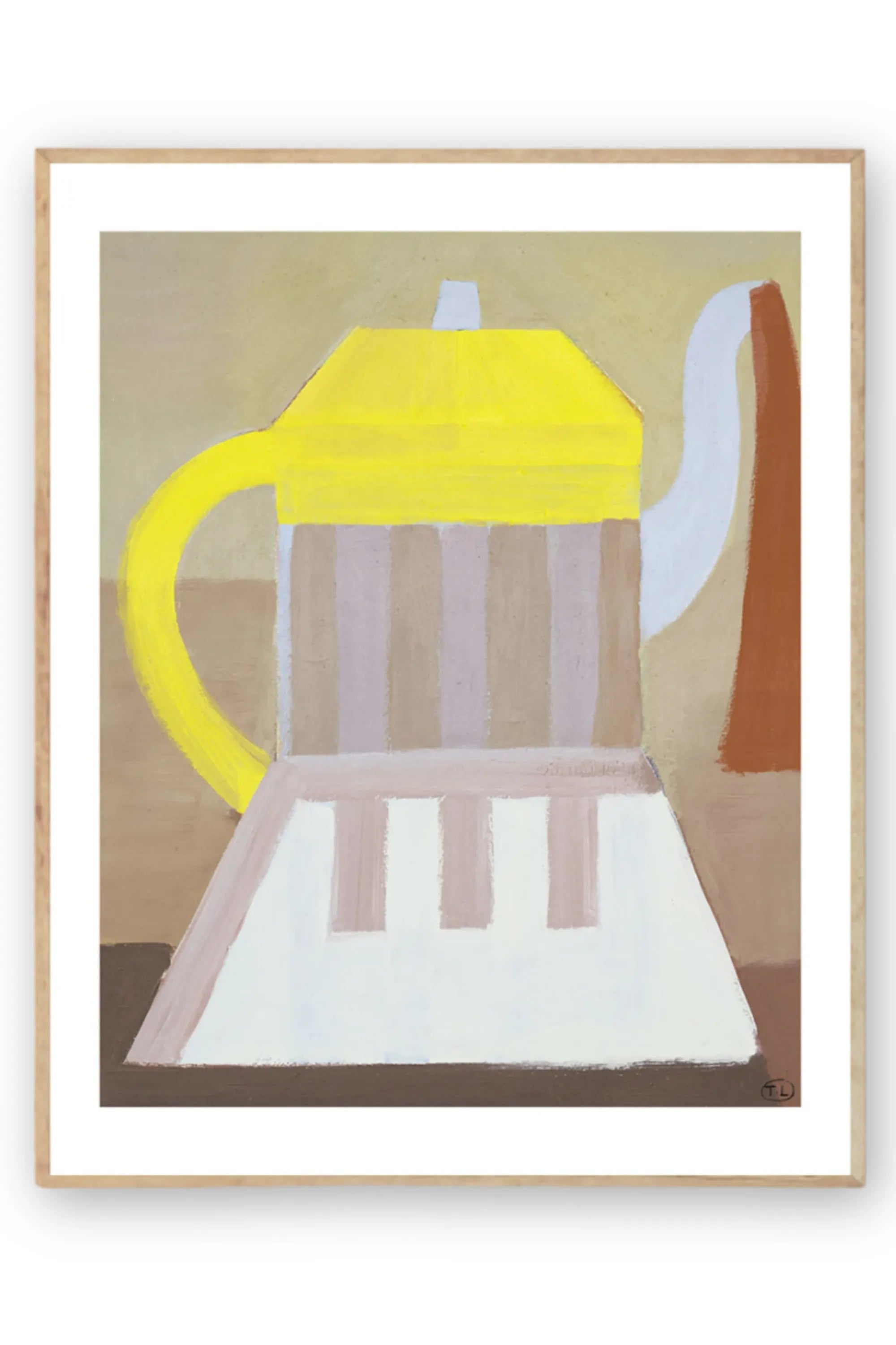 Vous prendrez bien une tasse? - Art Print