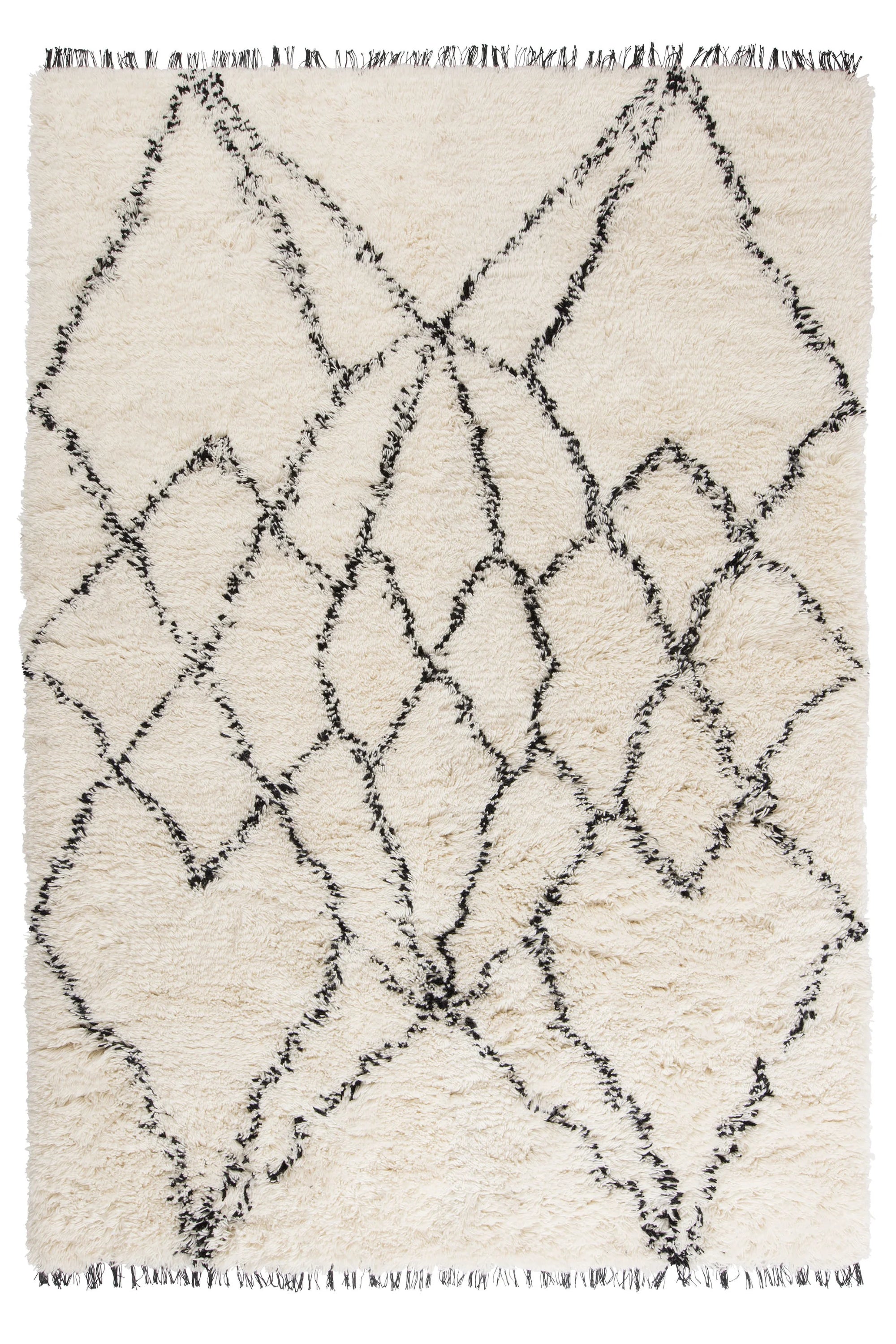Ruffle Wool Rug