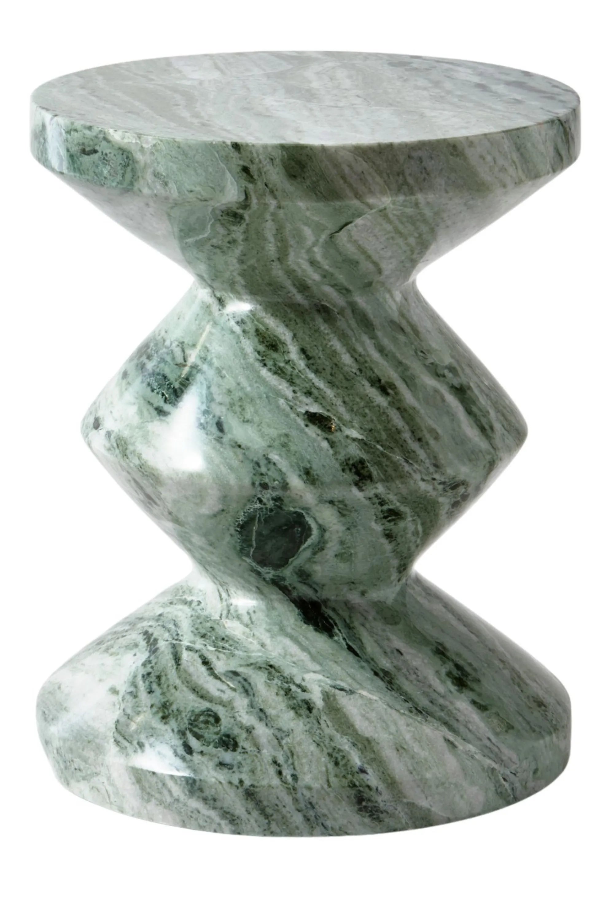 Marble Zig Zag Stool - THAT COOL LIVING