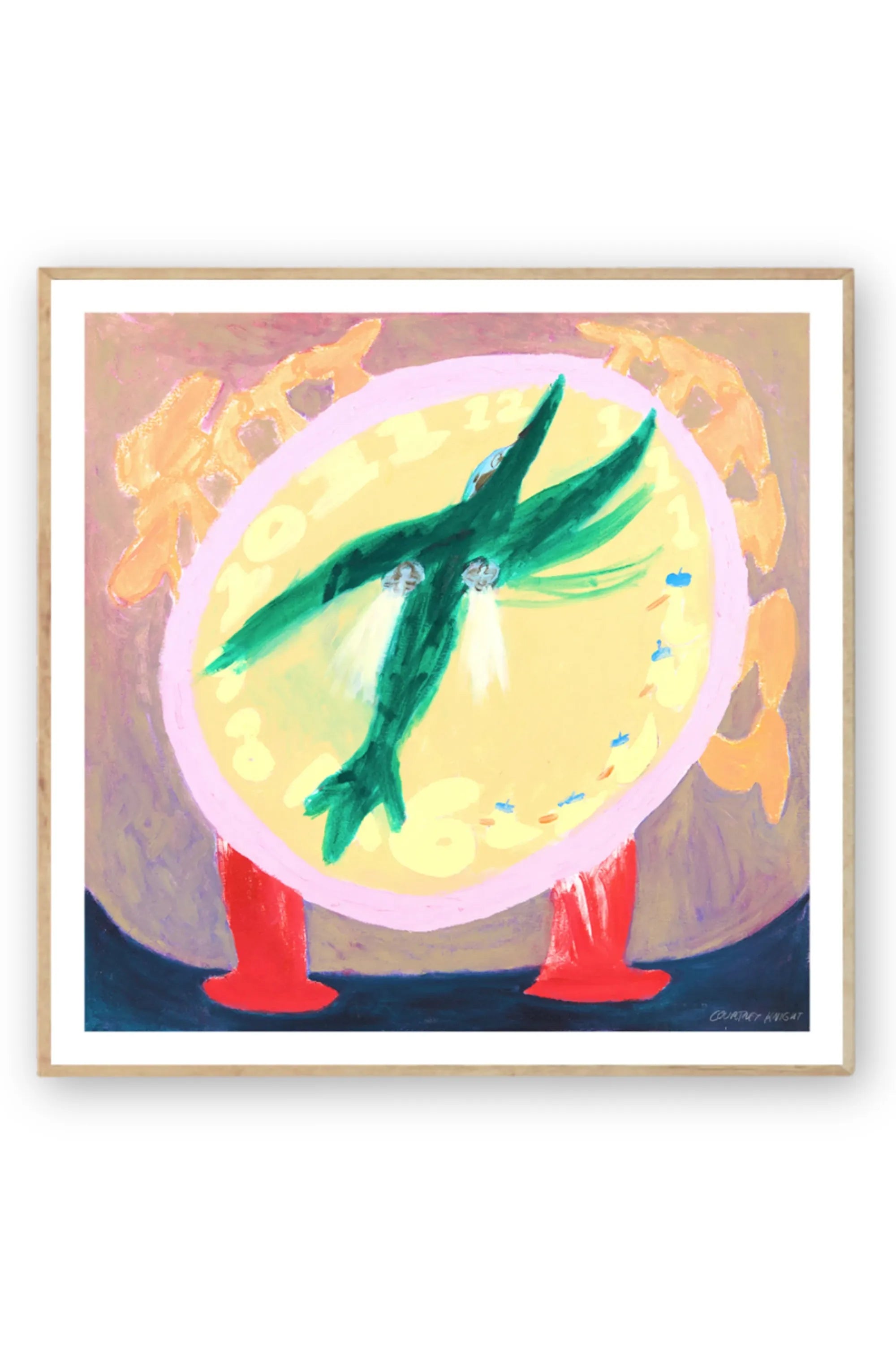 Flying through the Day - Art Print