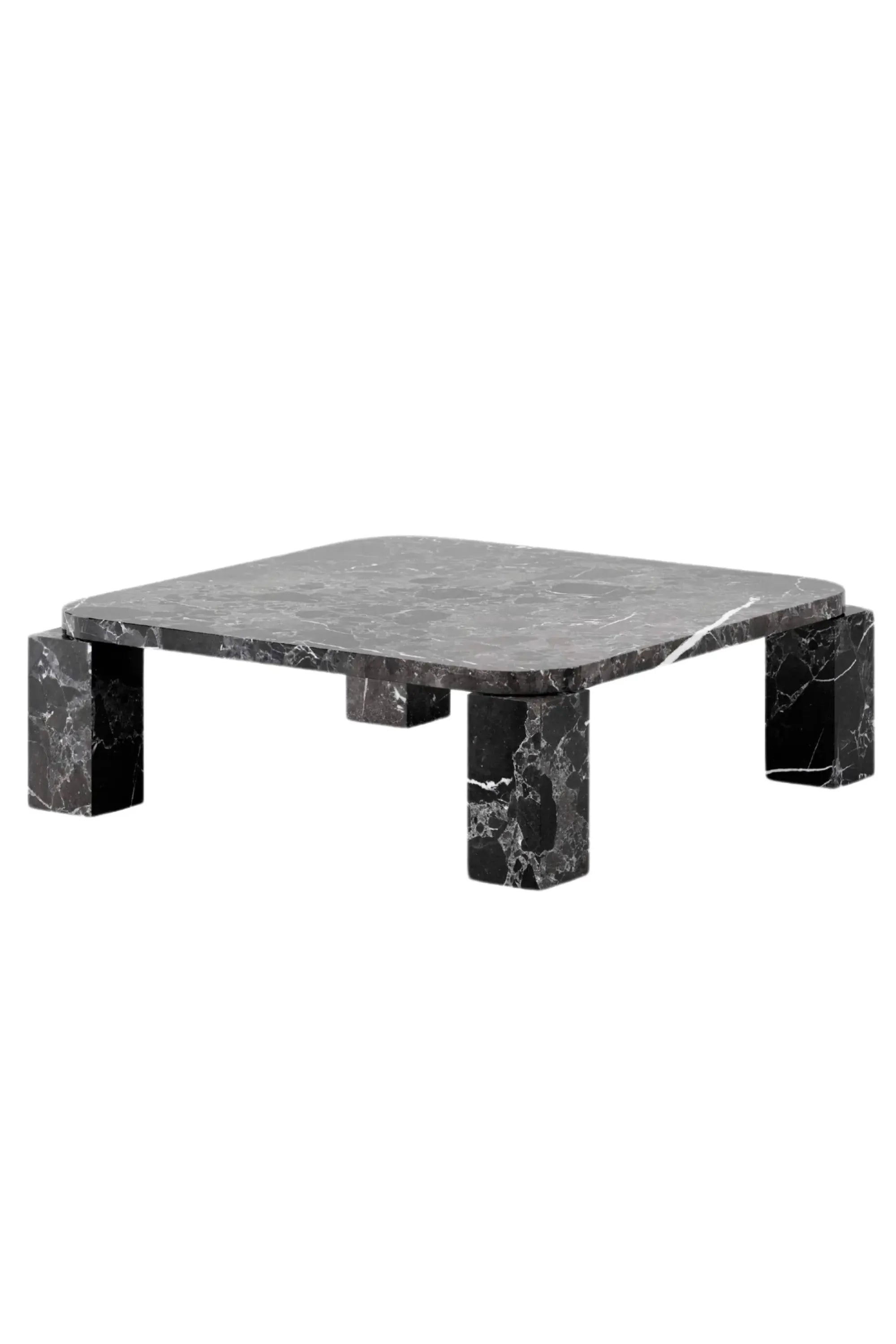 Atlas Coffee Table - Low - Marble - THAT COOL LIVING
