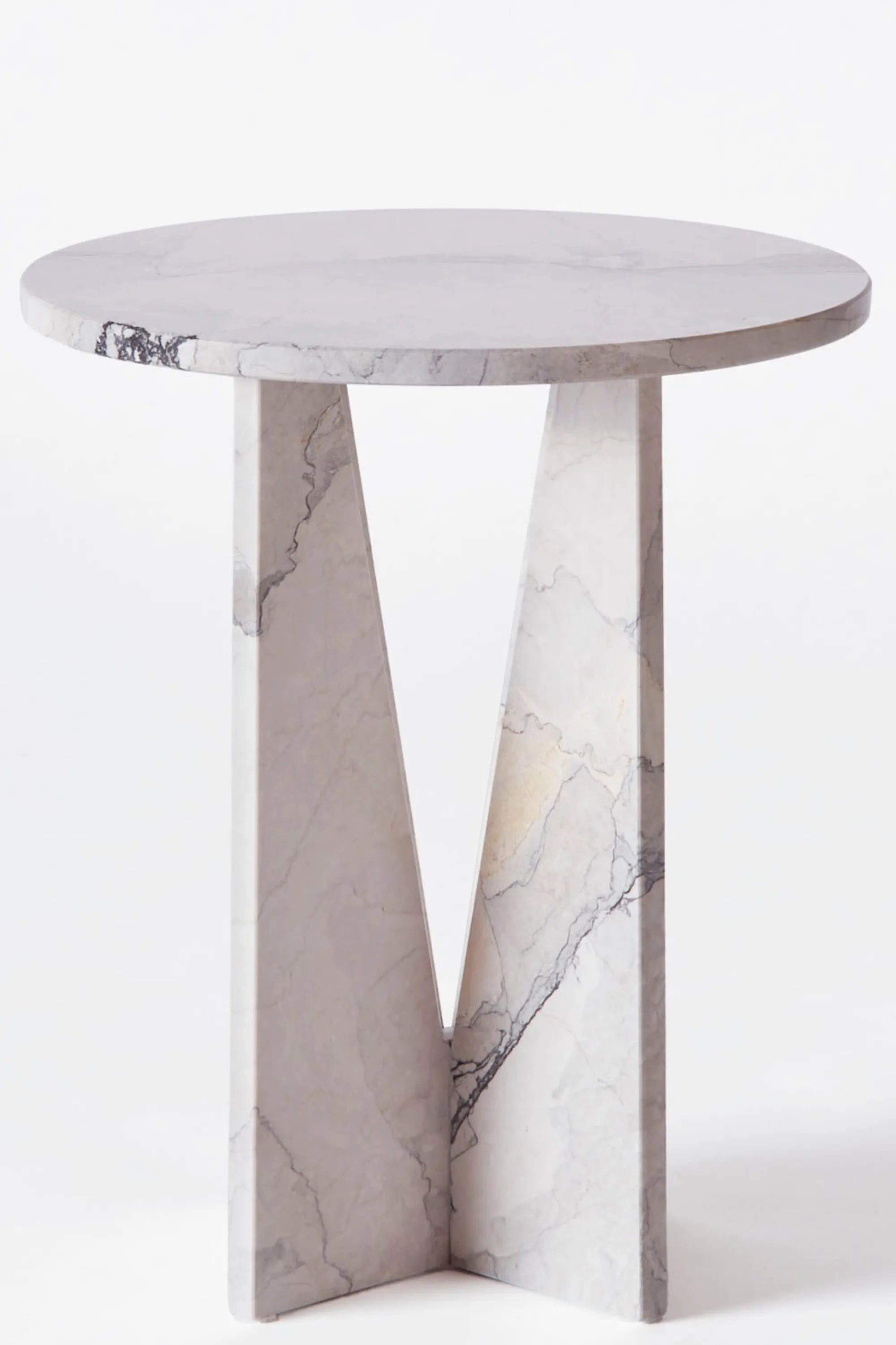 V Side Table Albanian Grey - THAT COOL LIVING