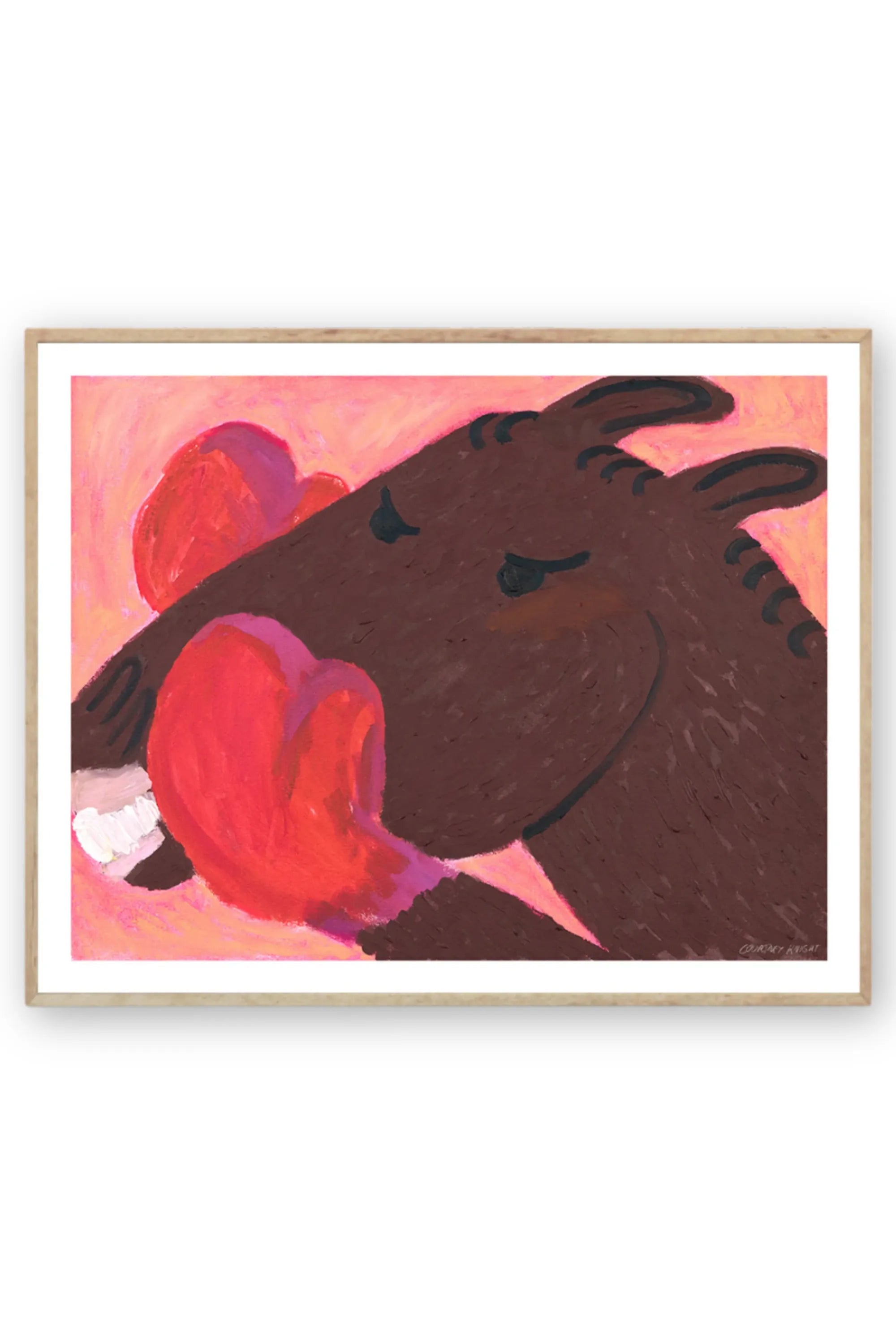 Horses Box Too - Art Print