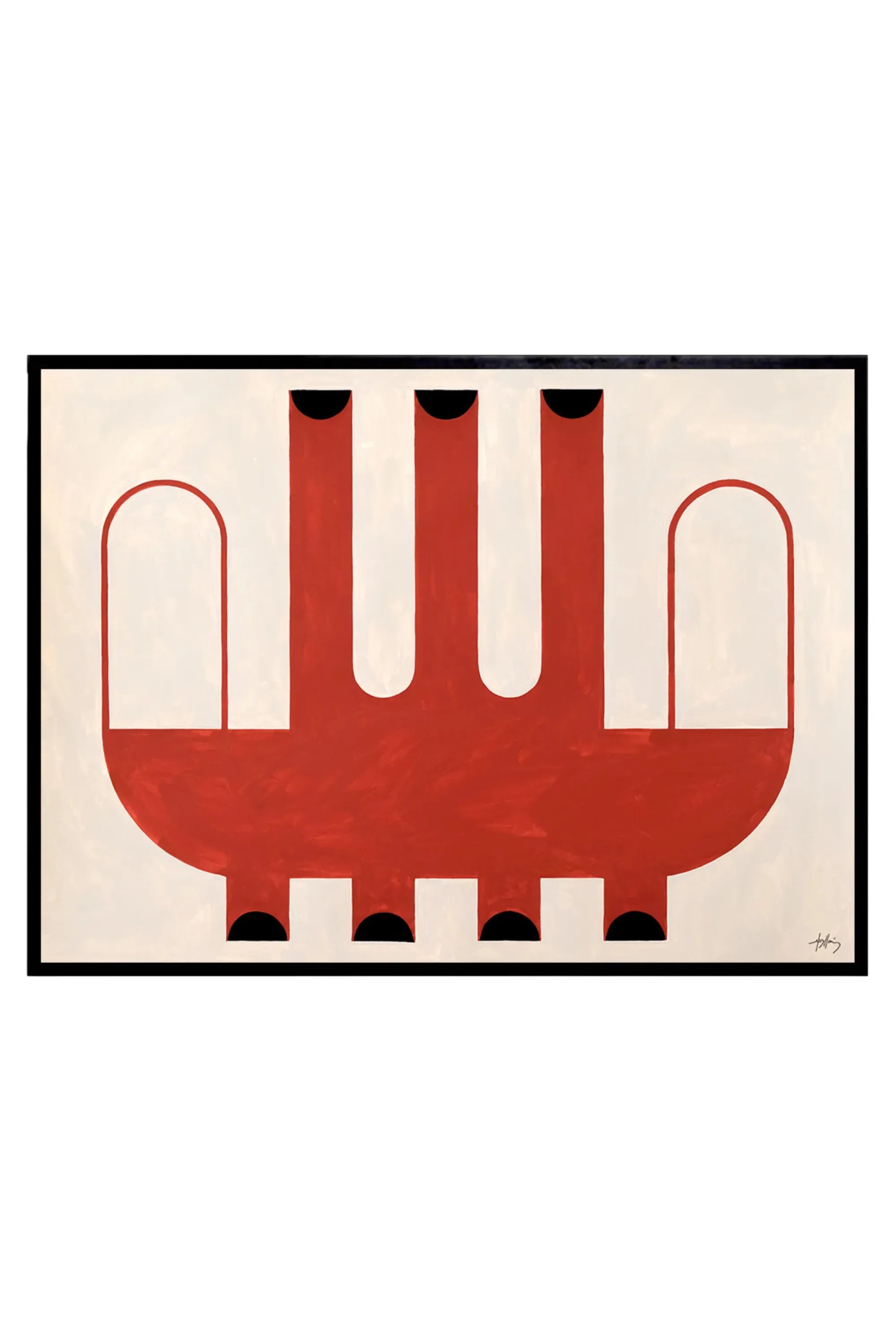 Ship Vase - Art Print