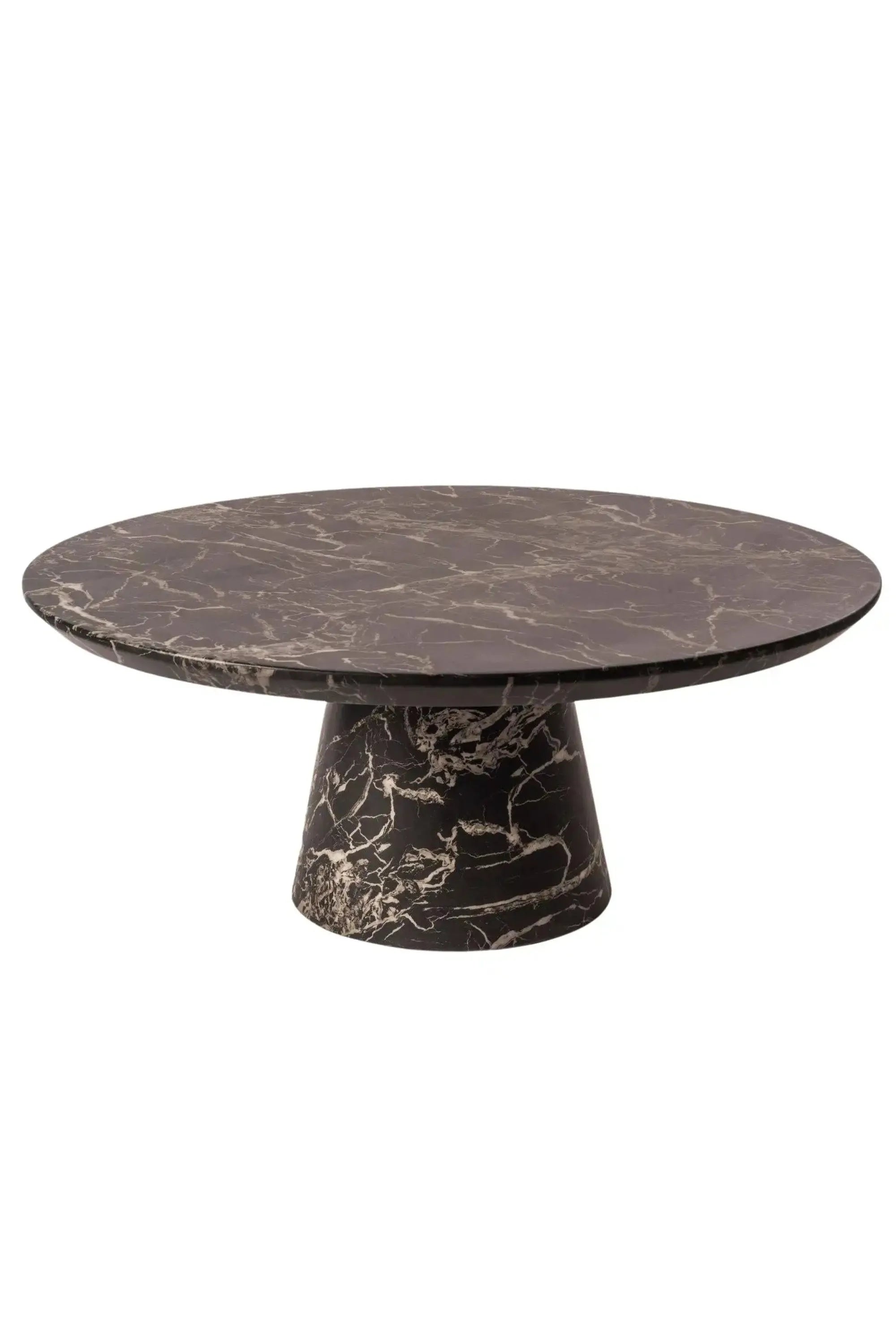 Disc Marble Look Coffee Table - THAT COOL LIVING
