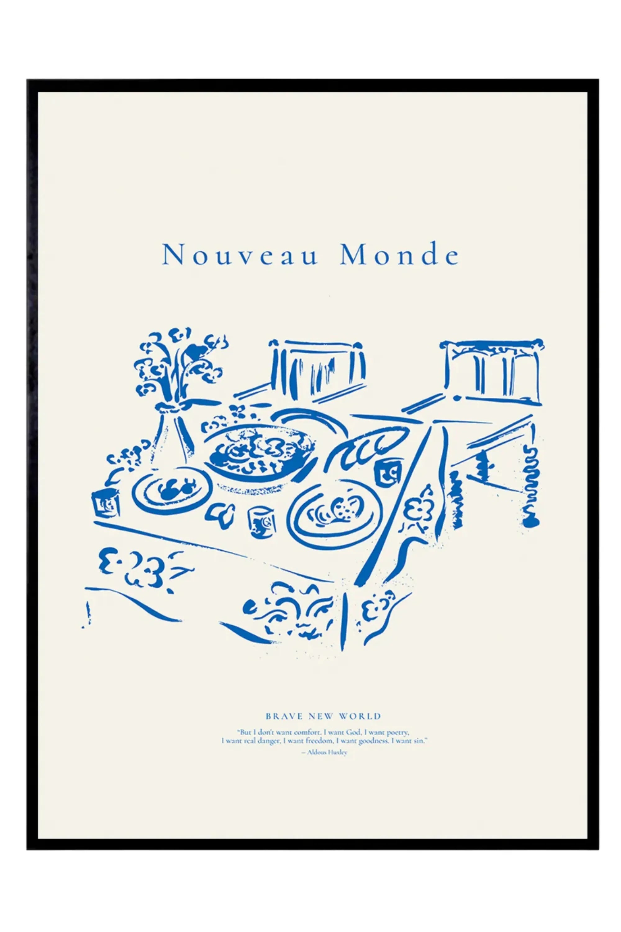 Nouveau Monde - Art Print - THAT COOL LIVING