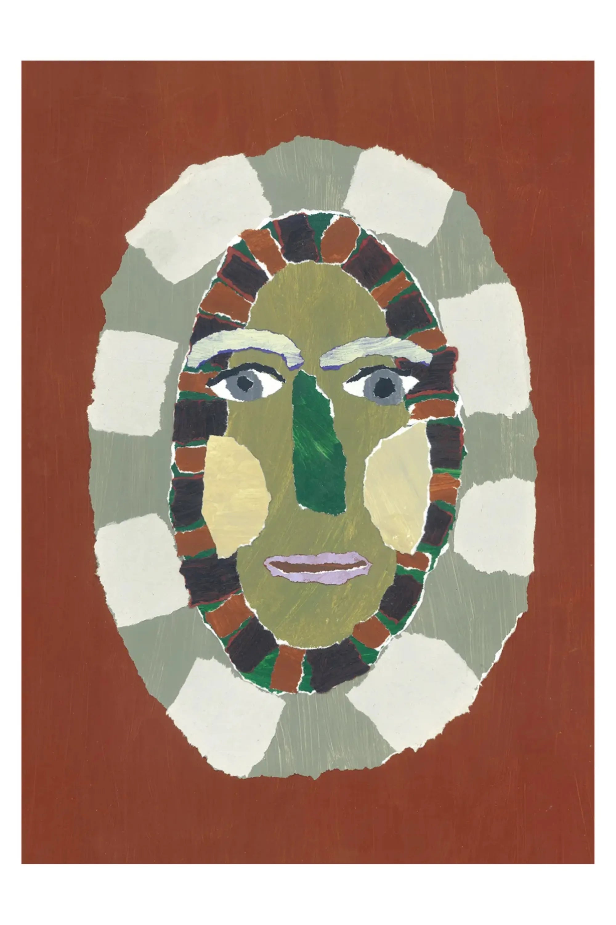 Collar Portrait - Art Print