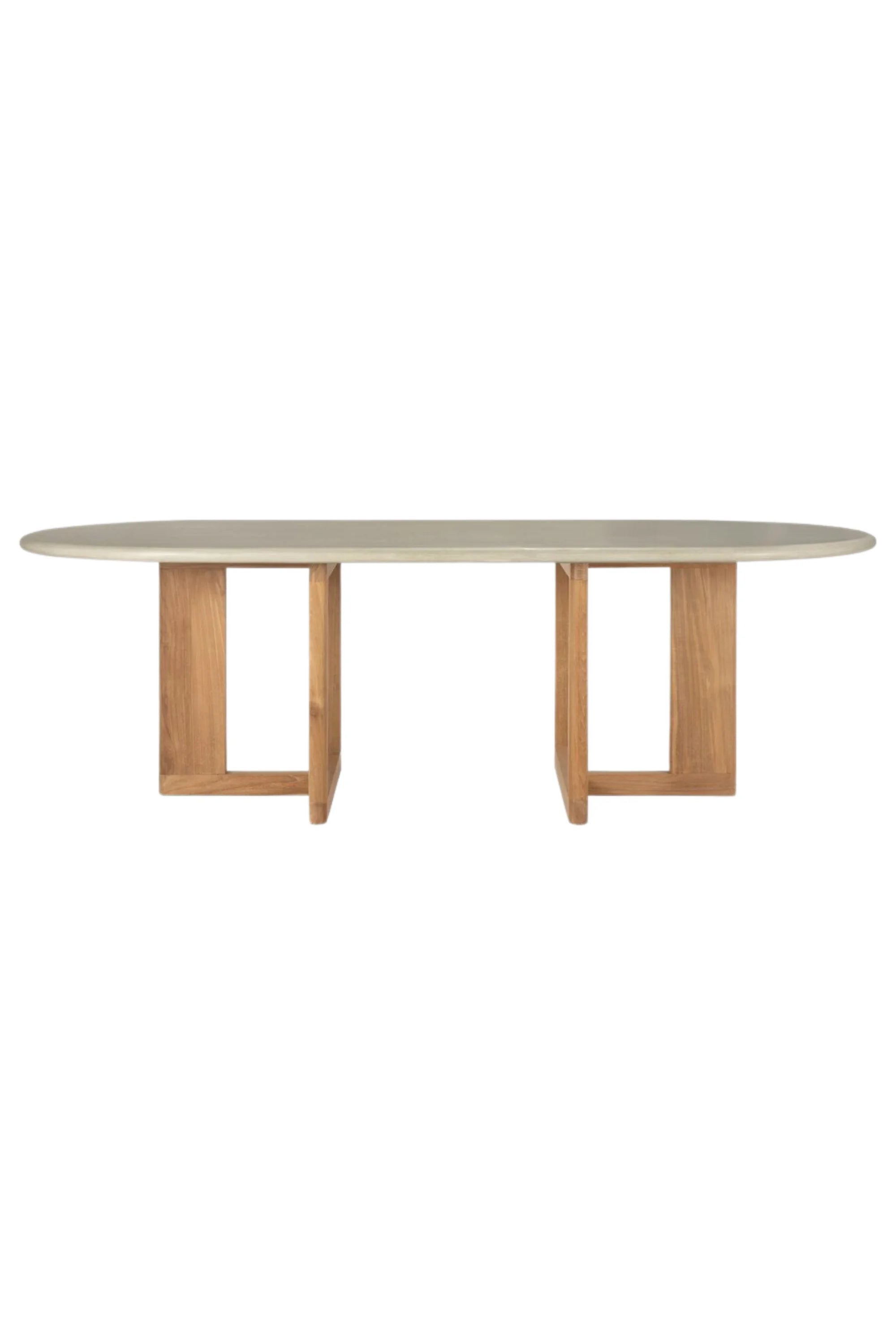Trestle Outdoor Dining Table - THAT COOL LIVING