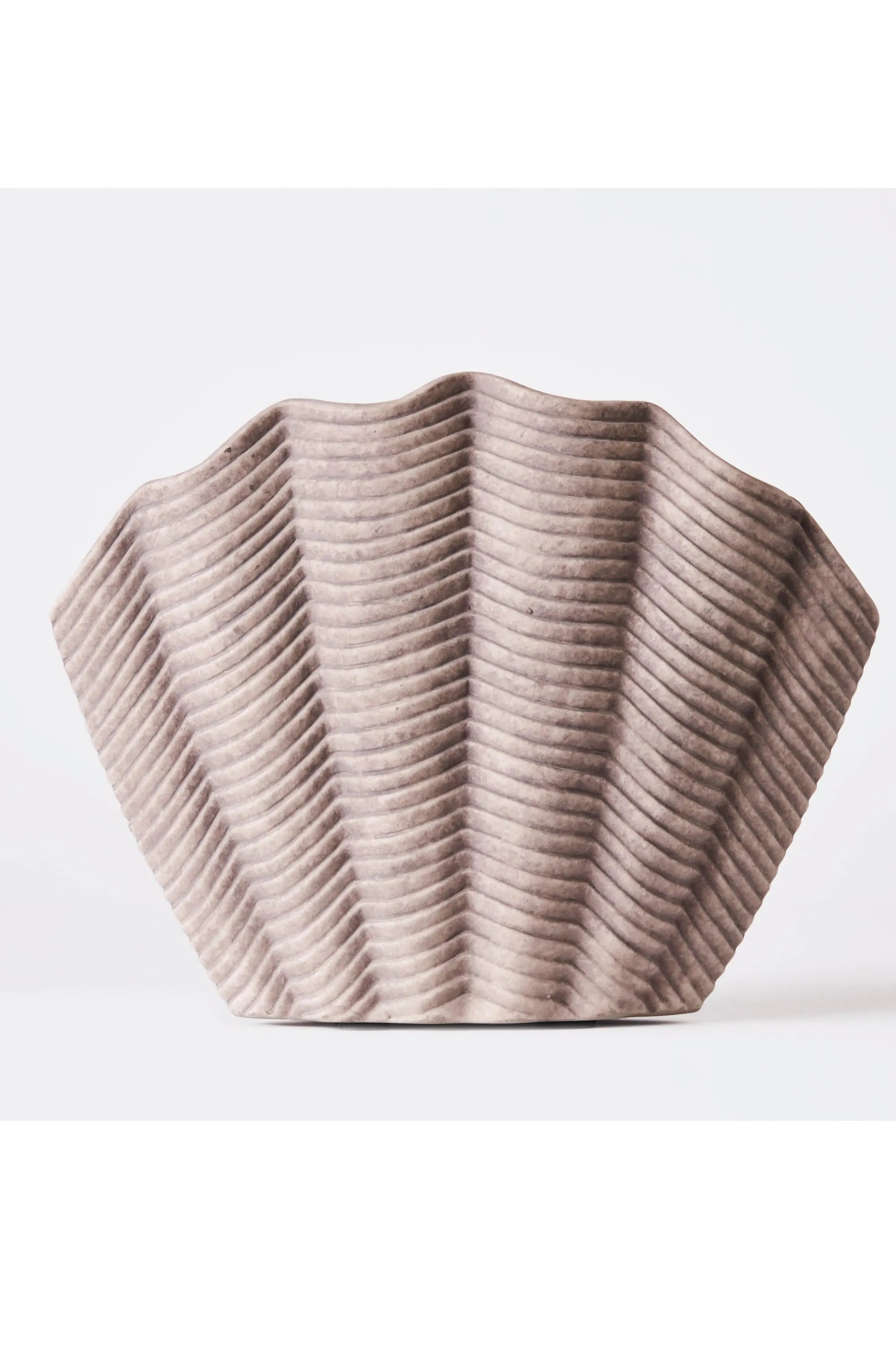 Concha Vase Grey Large - THAT COOL LIVING