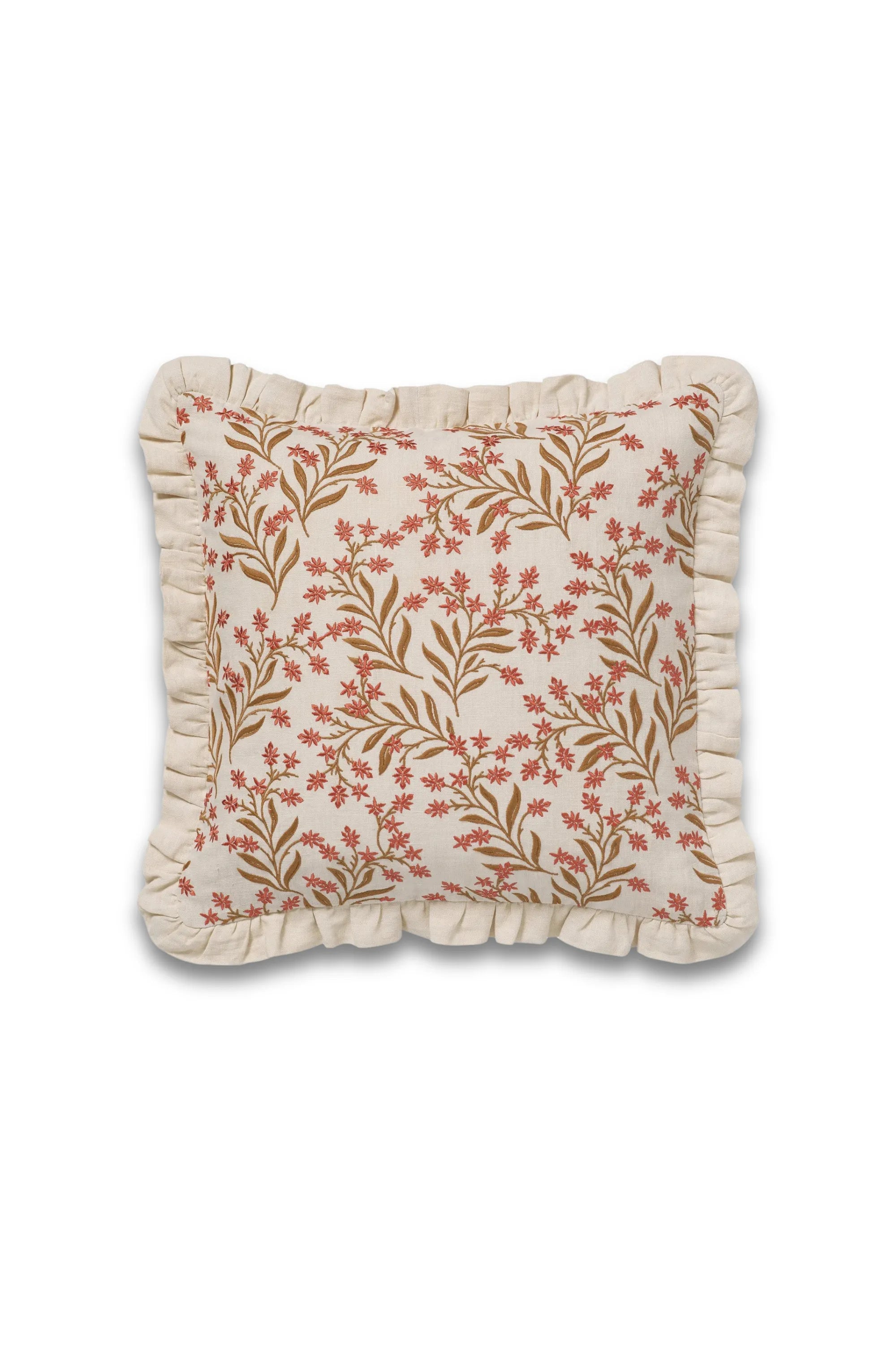 Audrey Cushion with Frills