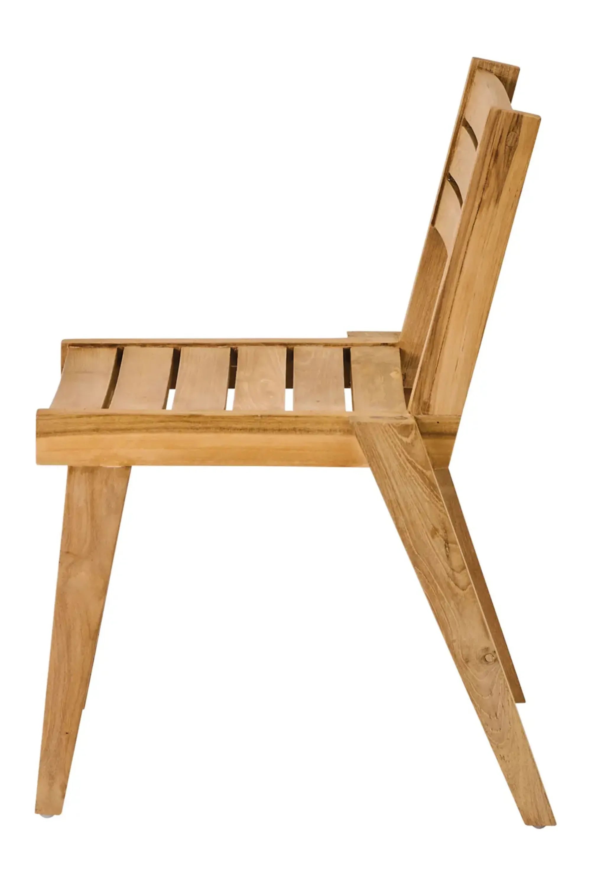Outdoor Recycled Teak Dining Chair - Set of 2 - THAT COOL LIVING