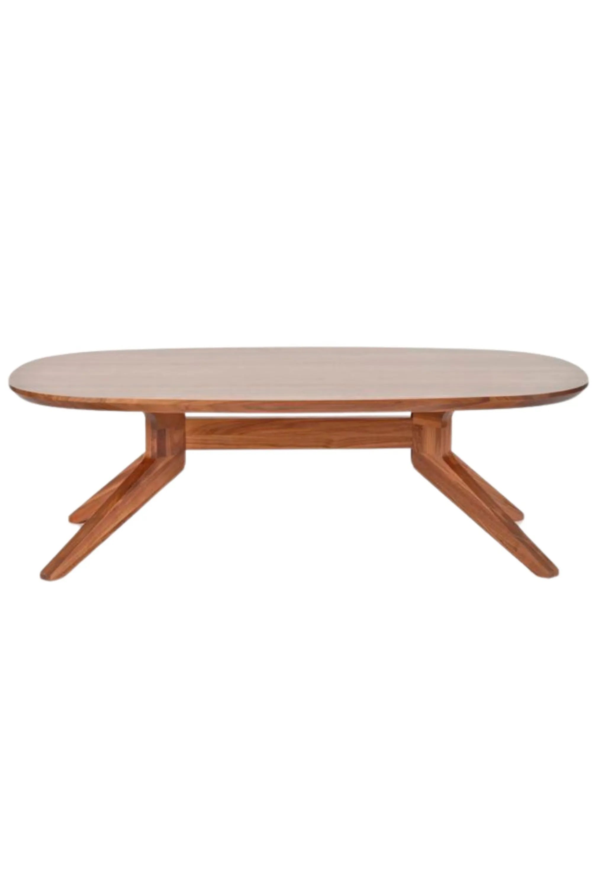 Cross Oval Coffee Table - THAT COOL LIVING