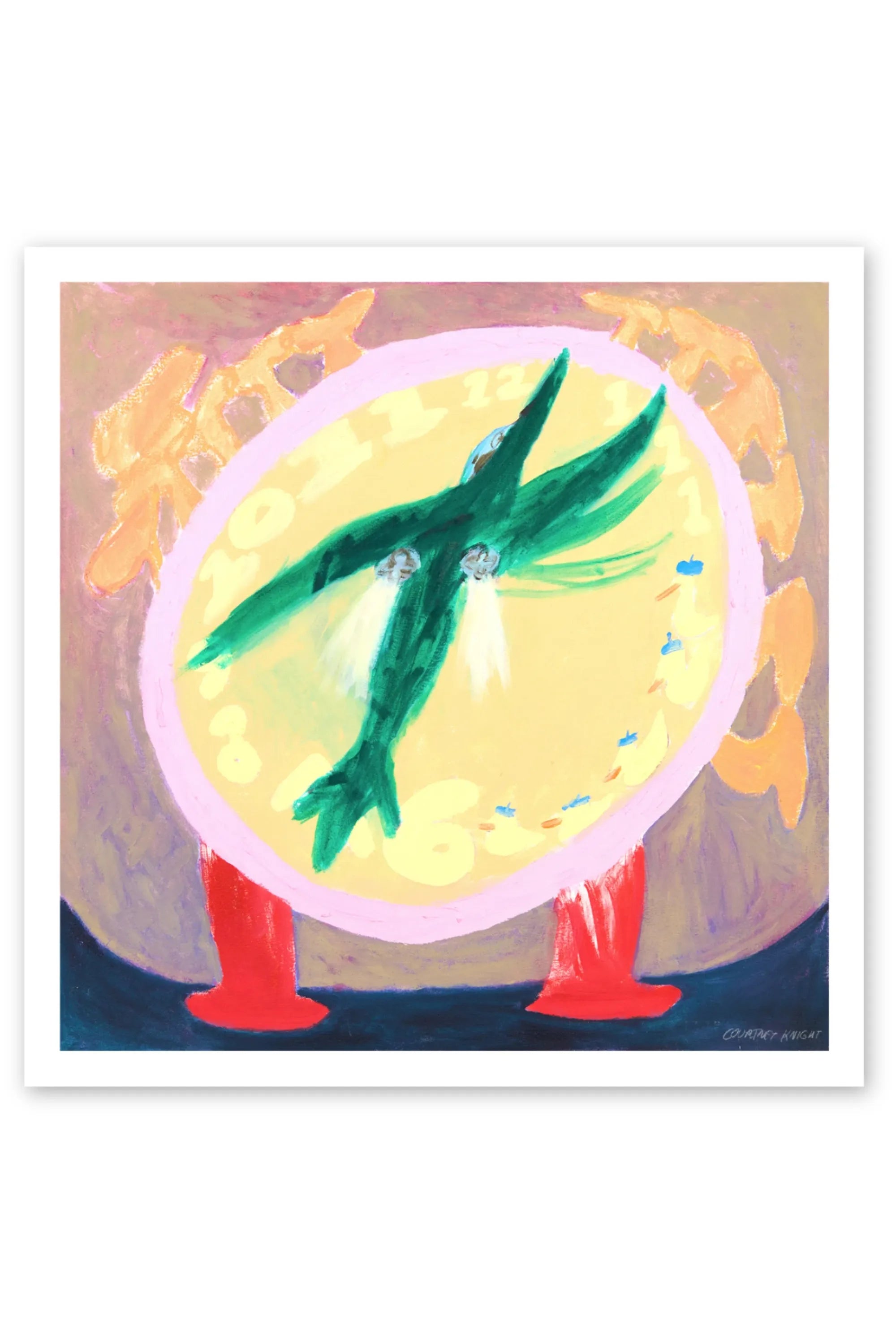 Flying through the Day - Art Print
