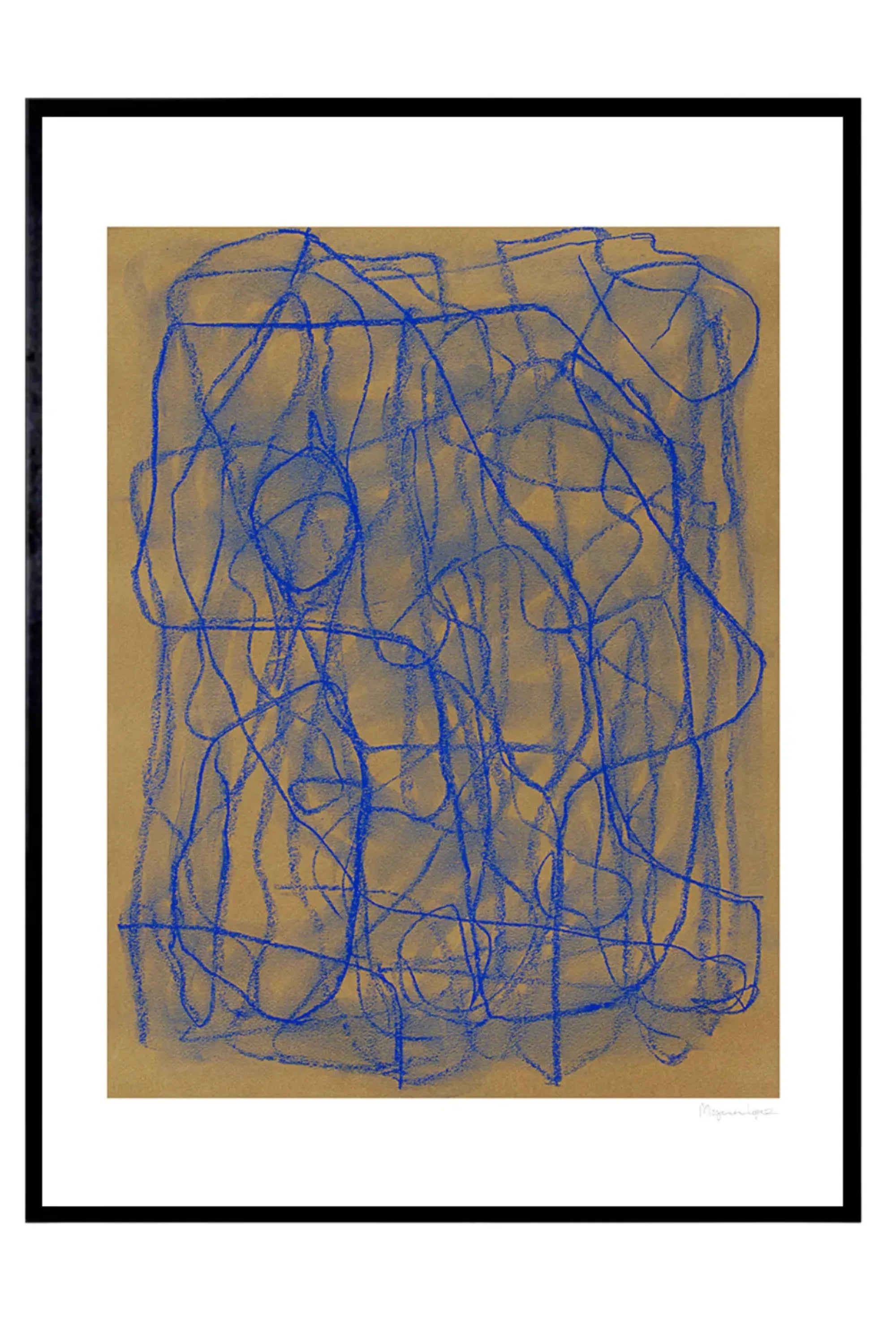 Blue Doodle