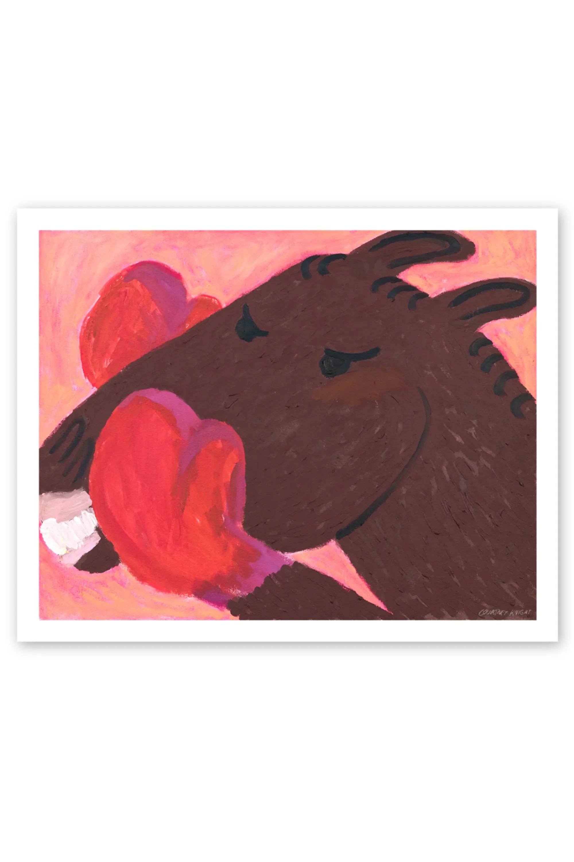 Horses Box Too - Art Print