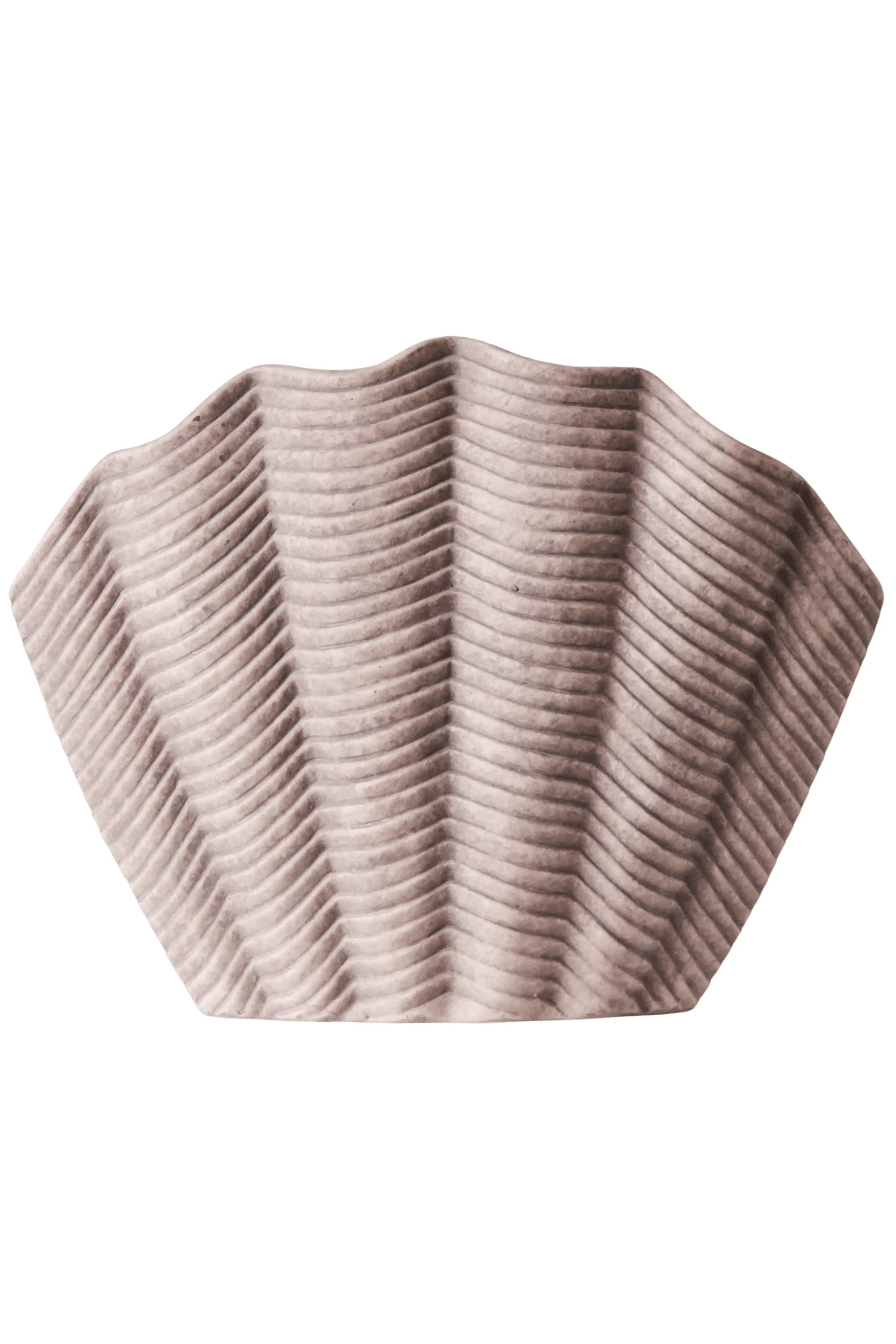 Concha Vase Grey Large - THAT COOL LIVING