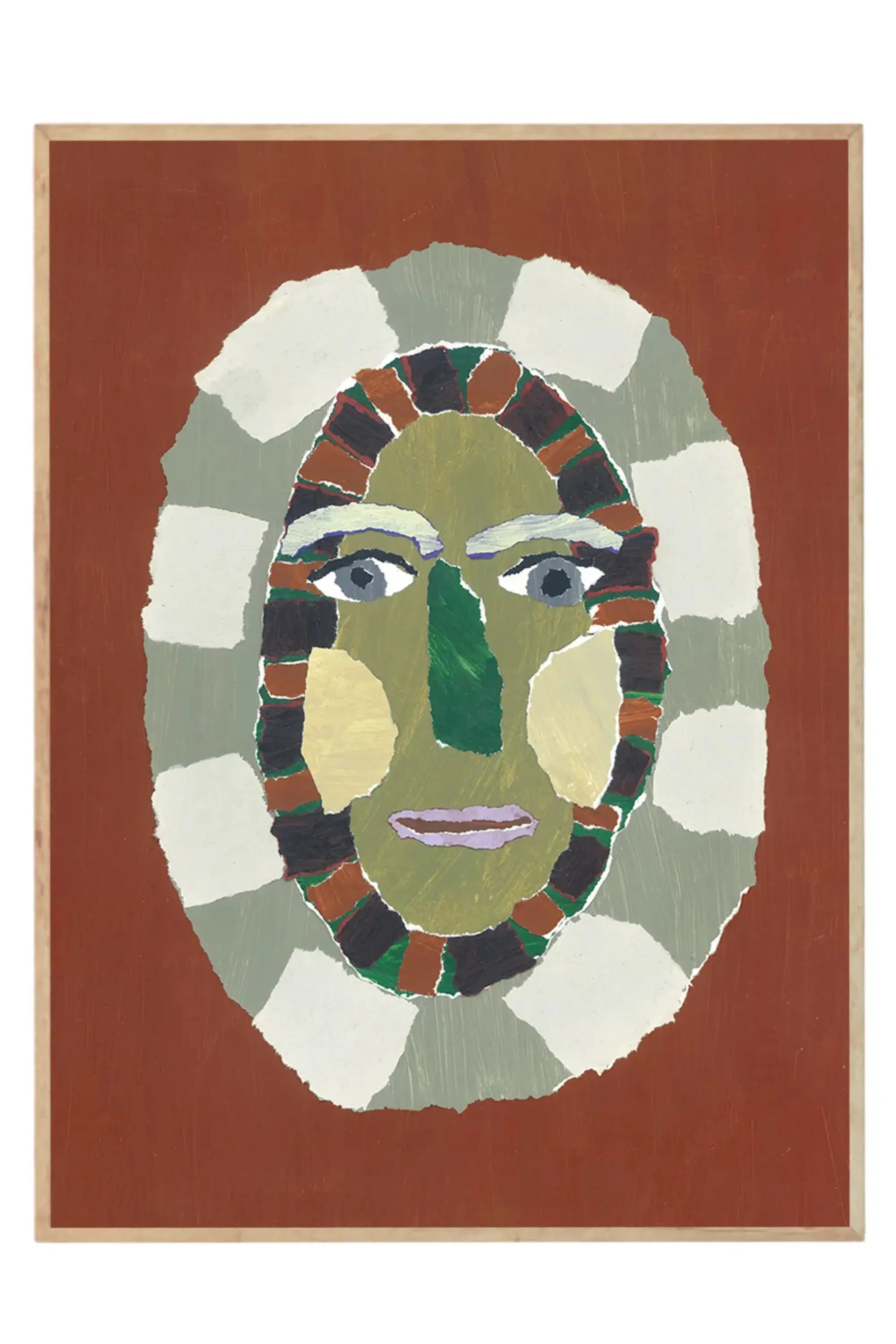 Collar Portrait - Art Print