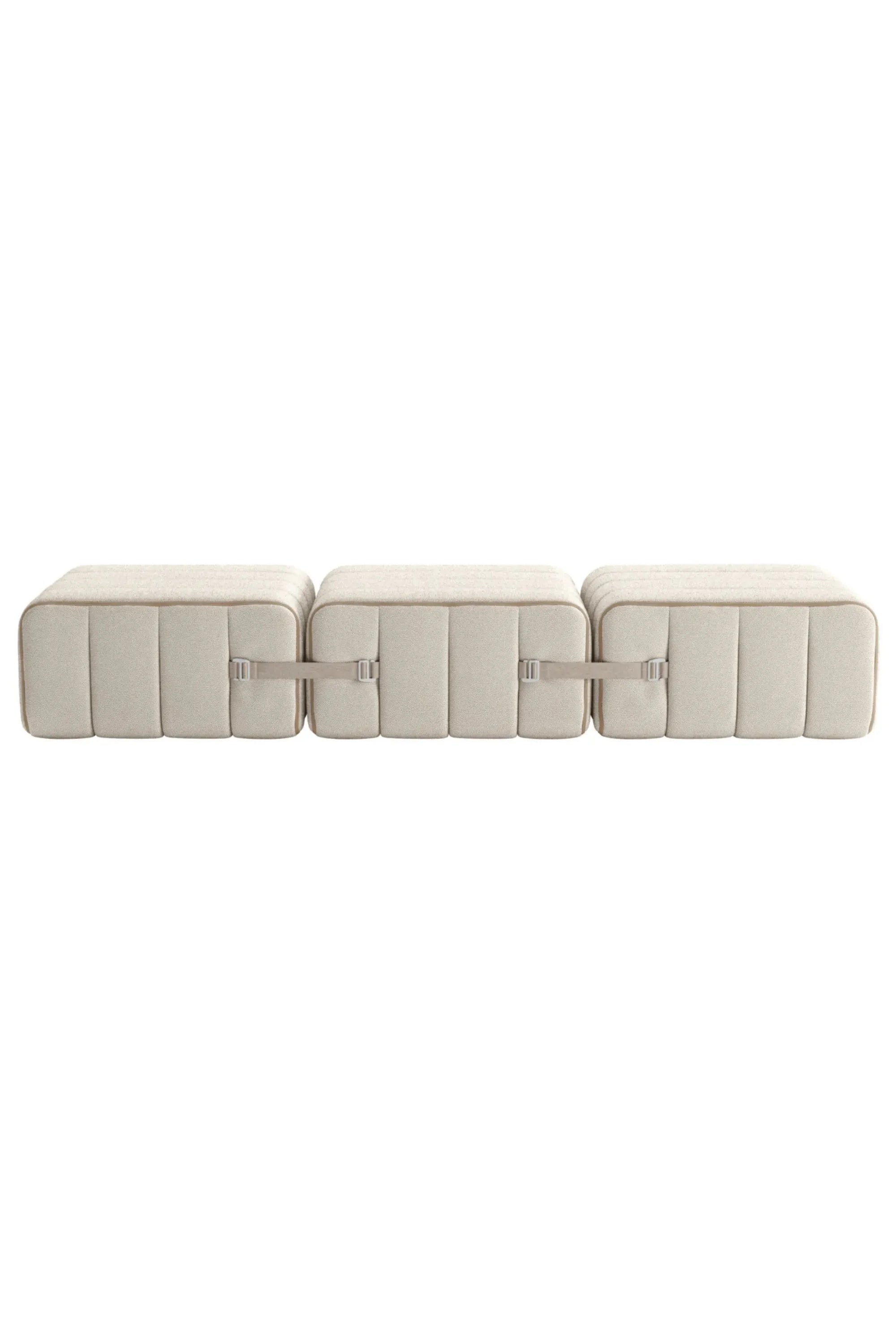 Curt Modular Sofa System - Fabric Jet - THAT COOL LIVING