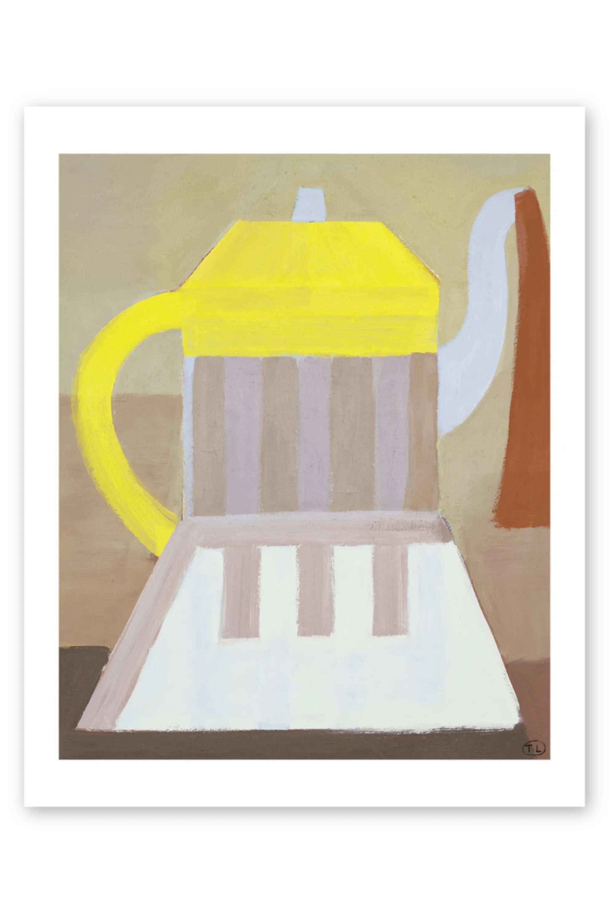 Vous prendrez bien une tasse? - Art Print