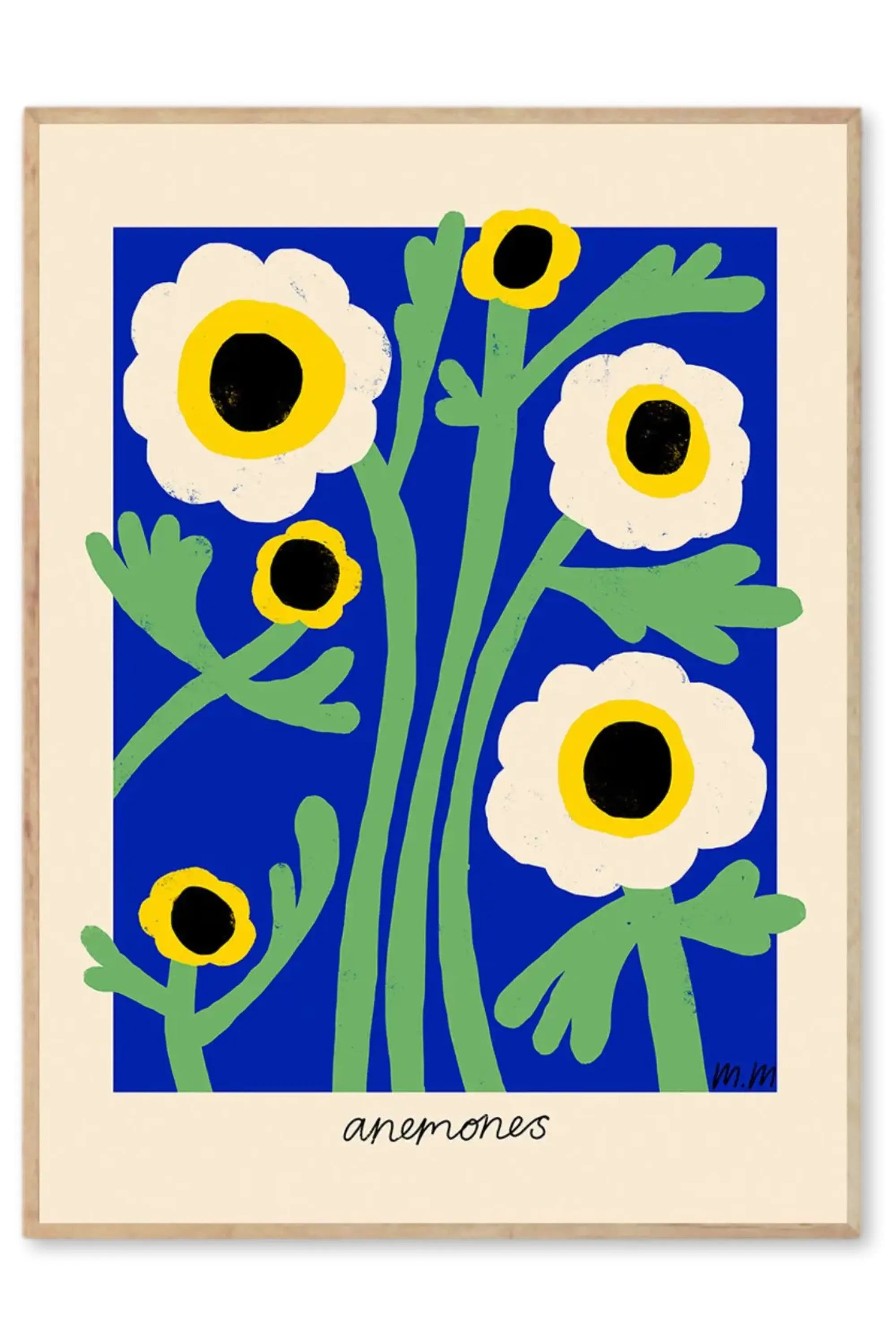 Yellow Anemones