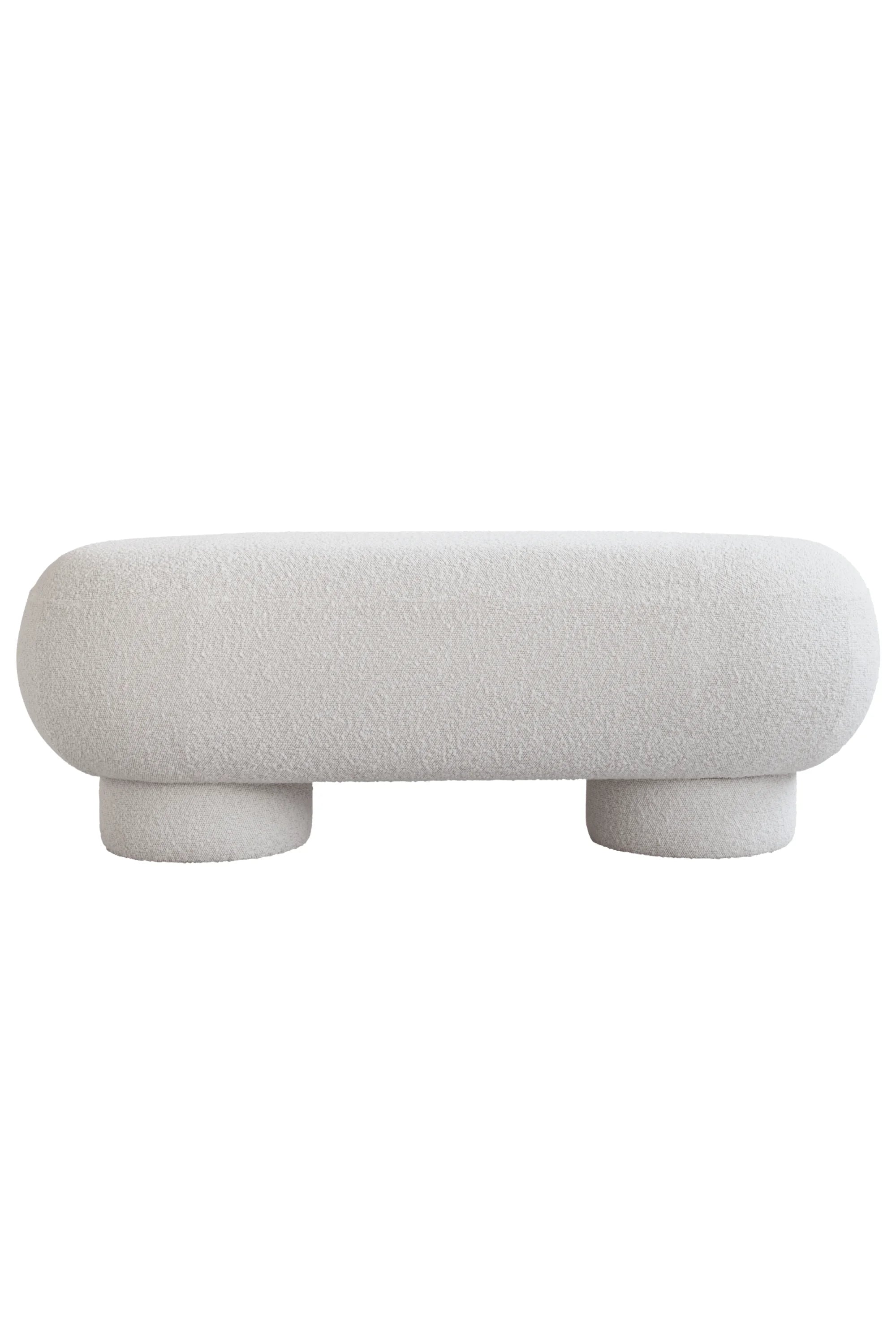 Big Foot Bench - Boucle - THAT COOL LIVING