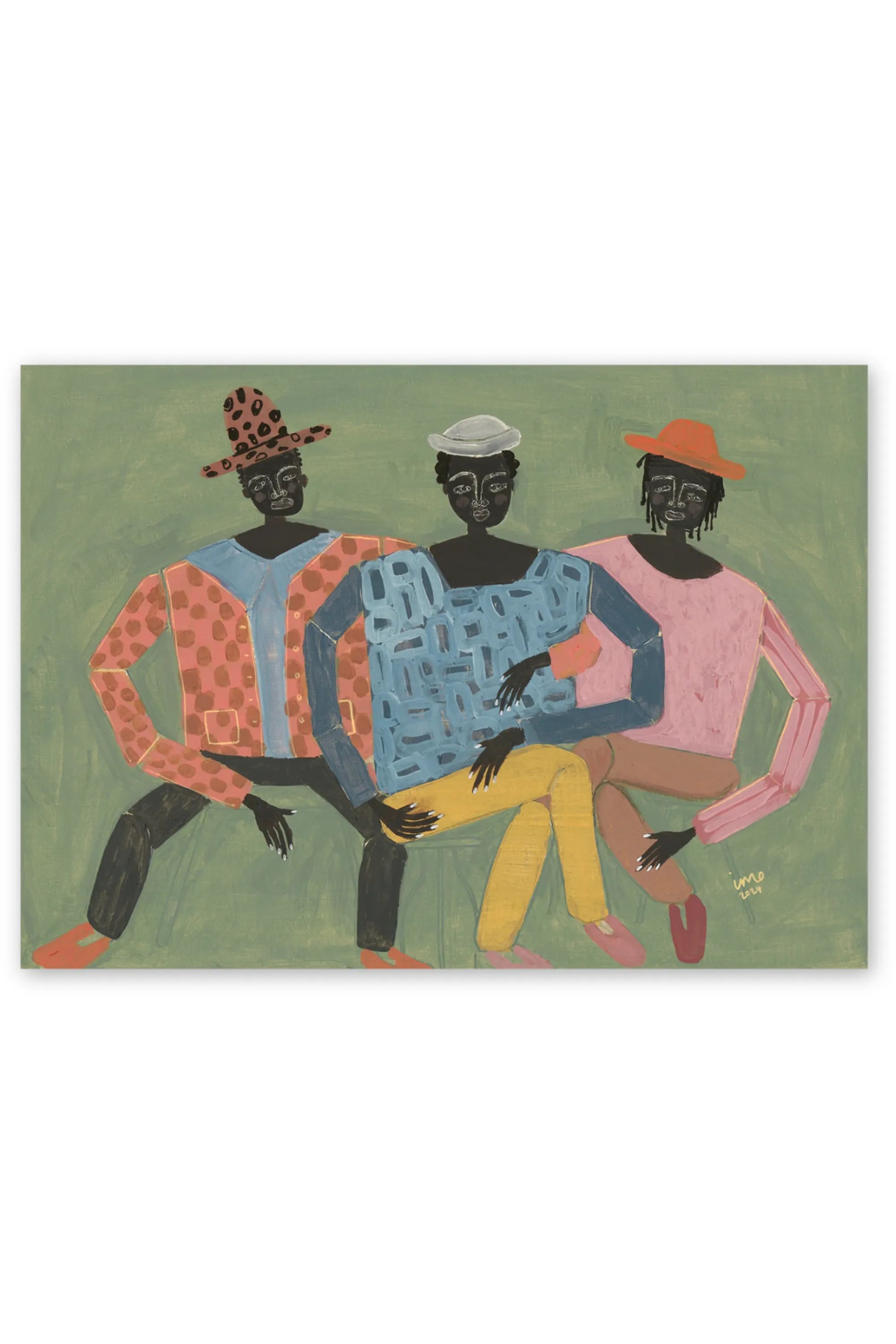 Hanging Out - Art Print