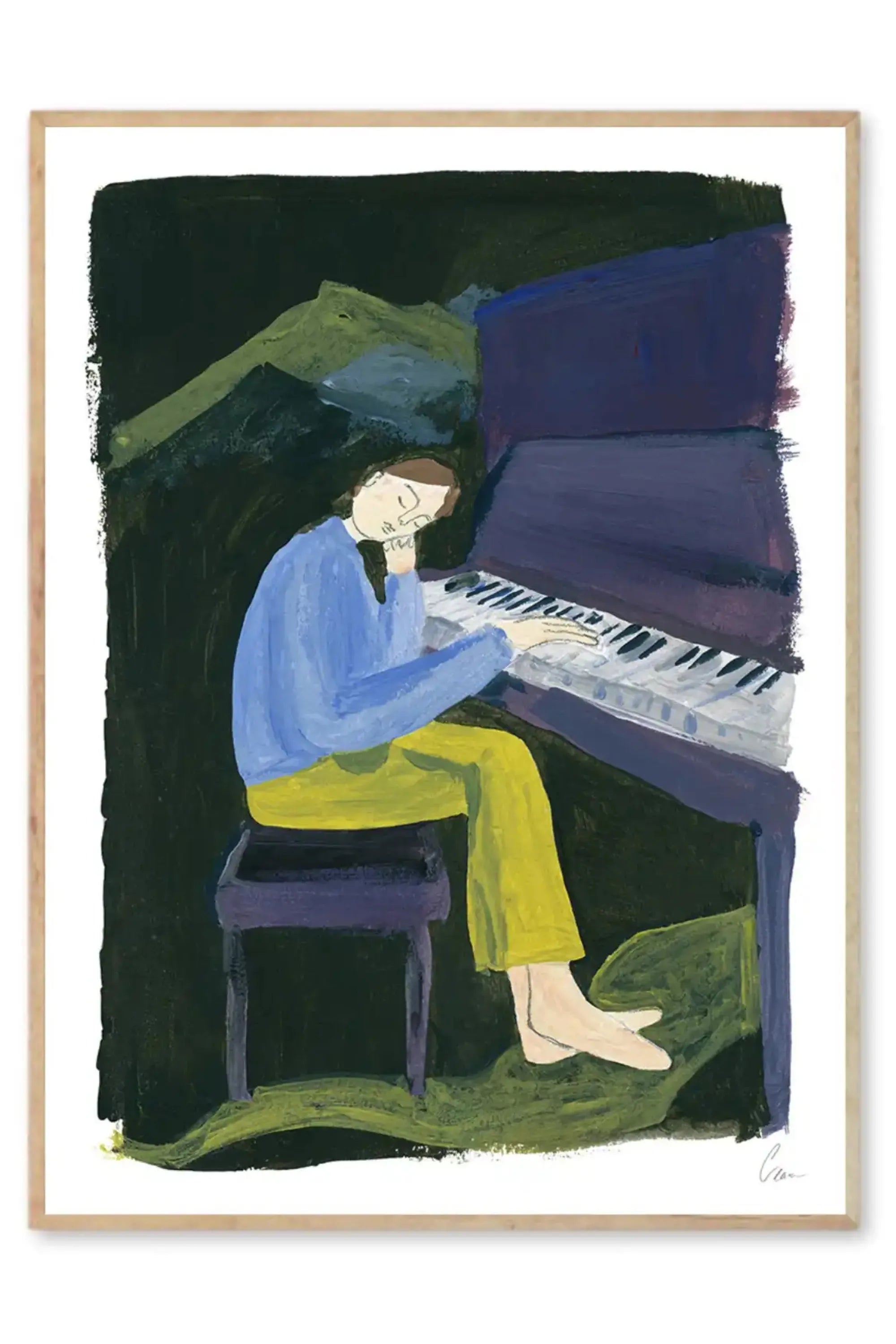 Hania at the Piano