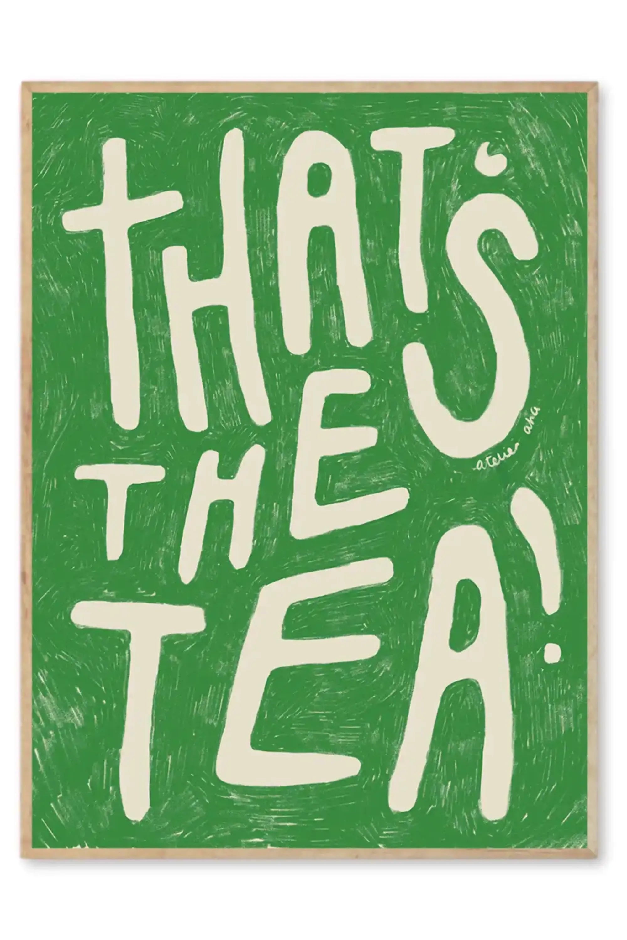 That’s the Tea