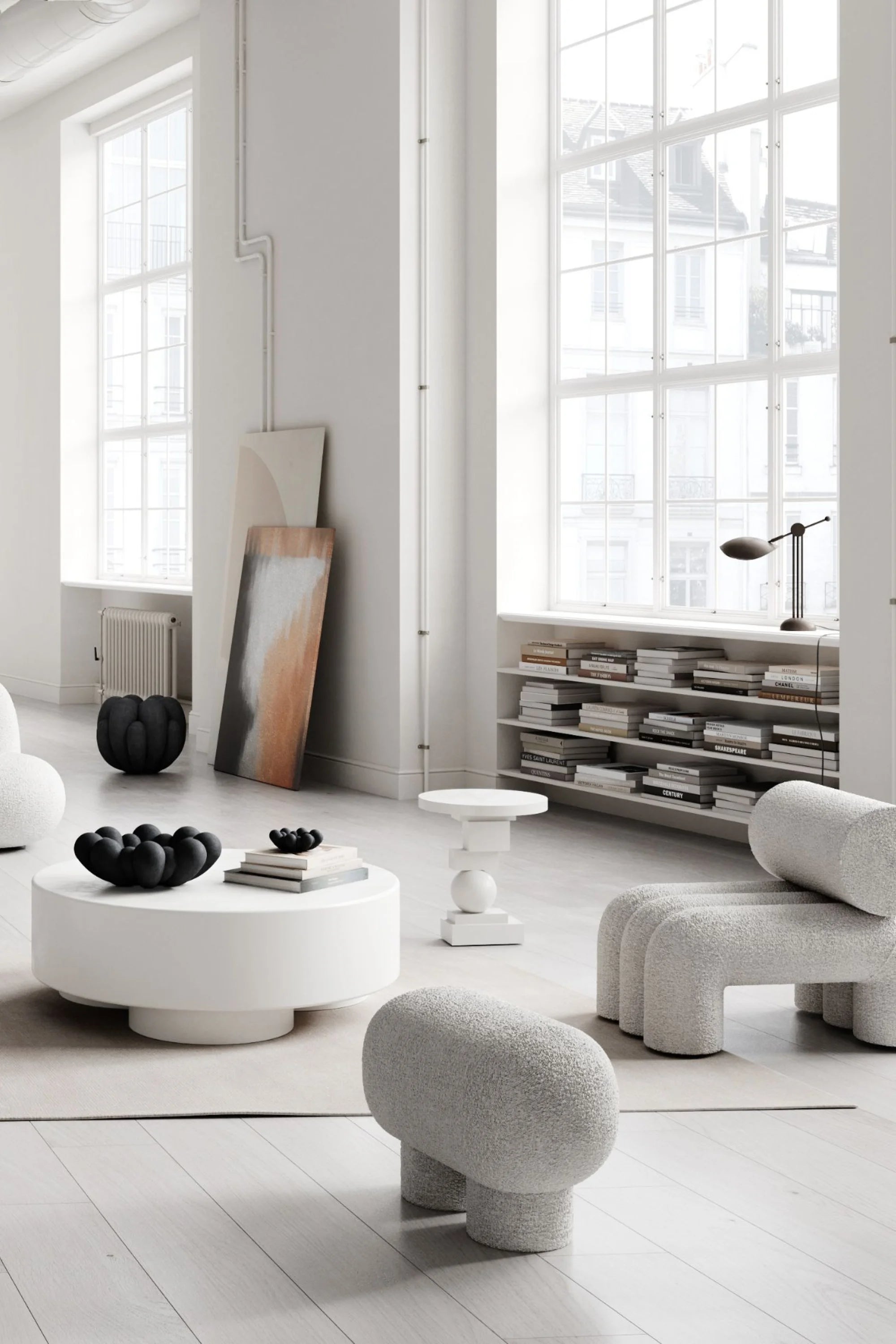Petit Big Foot Bench - Boucle - THAT COOL LIVING