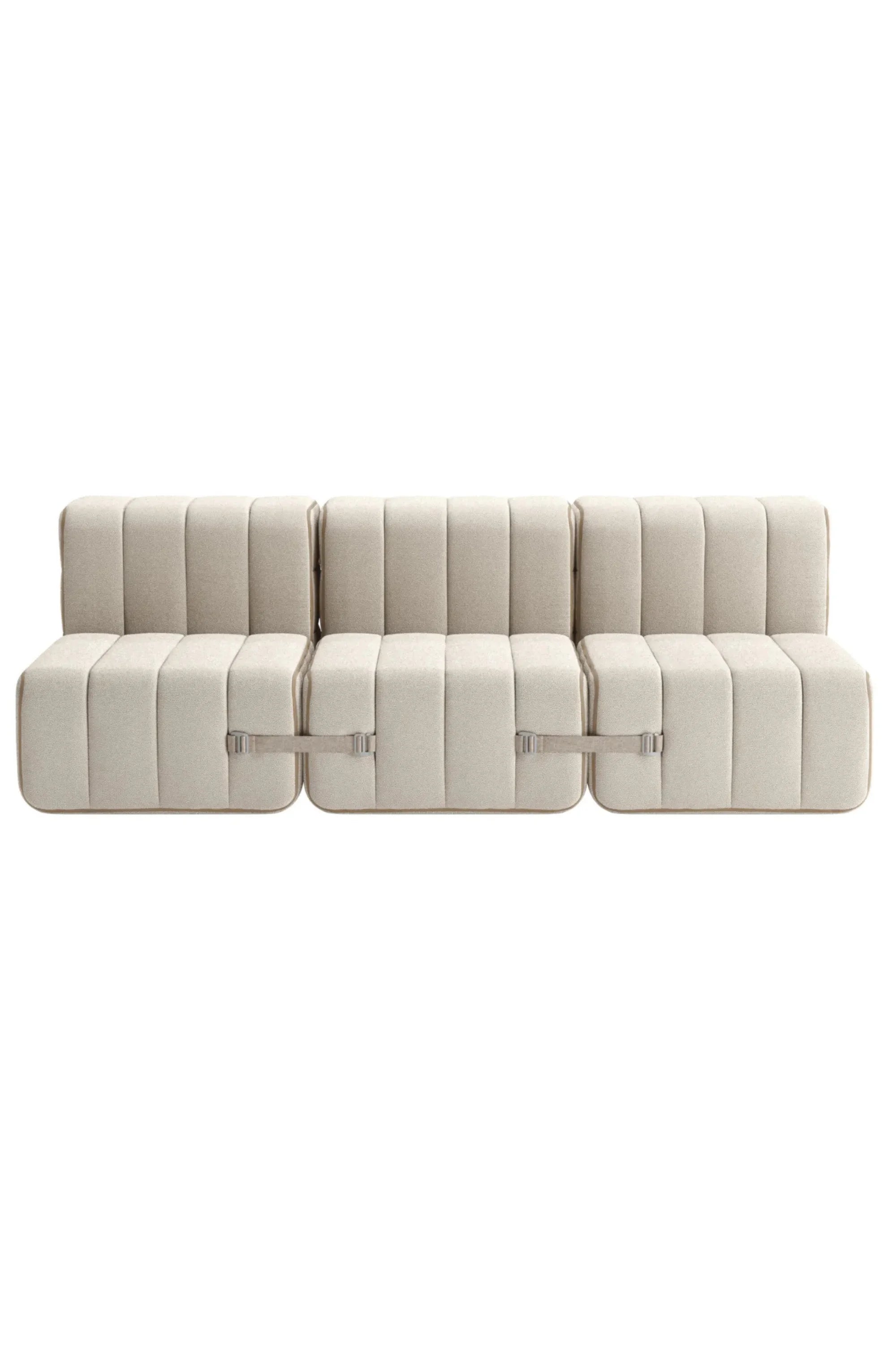 Curt Modular Sofa System - Fabric Jet - THAT COOL LIVING