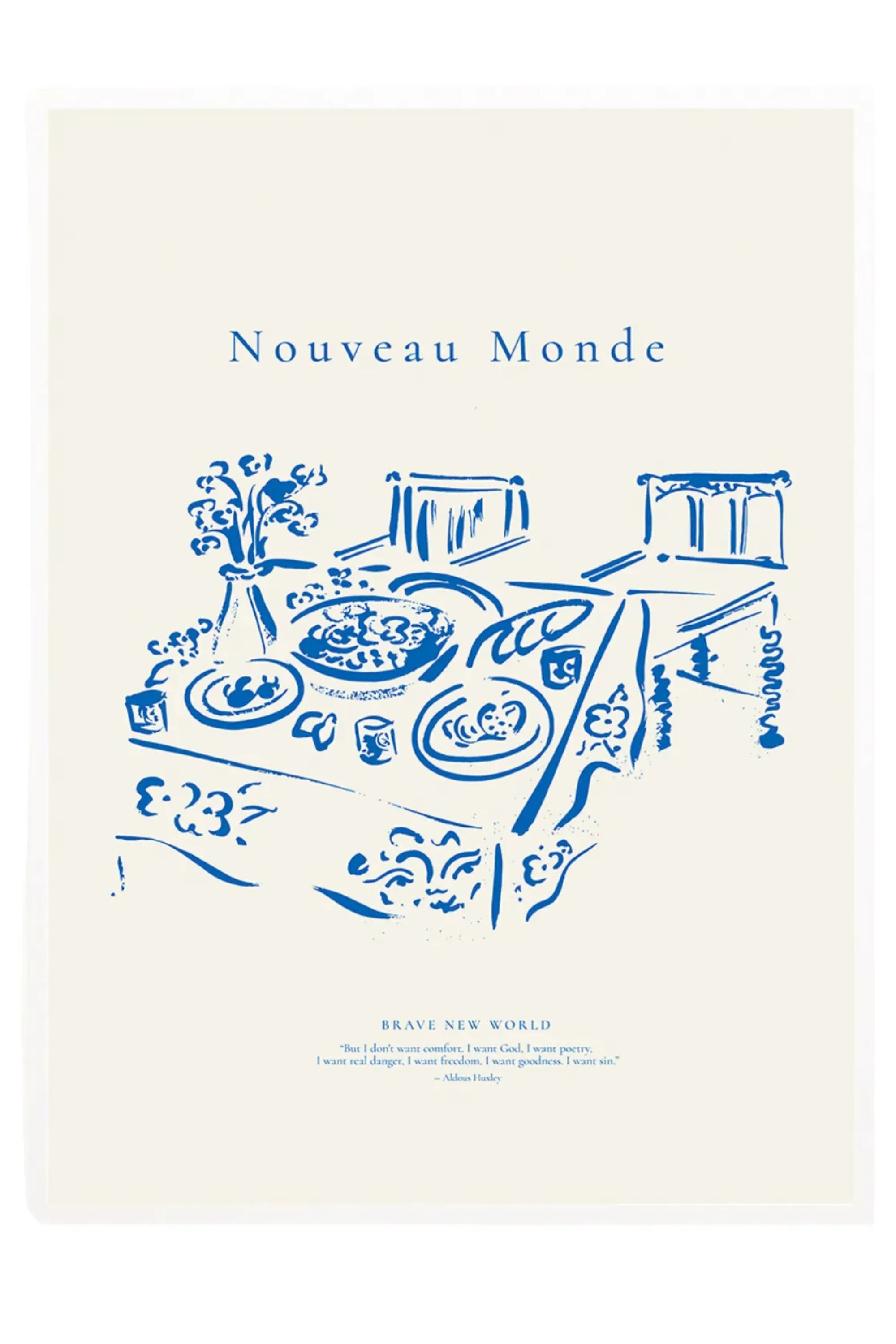 Nouveau Monde - Art Print - THAT COOL LIVING