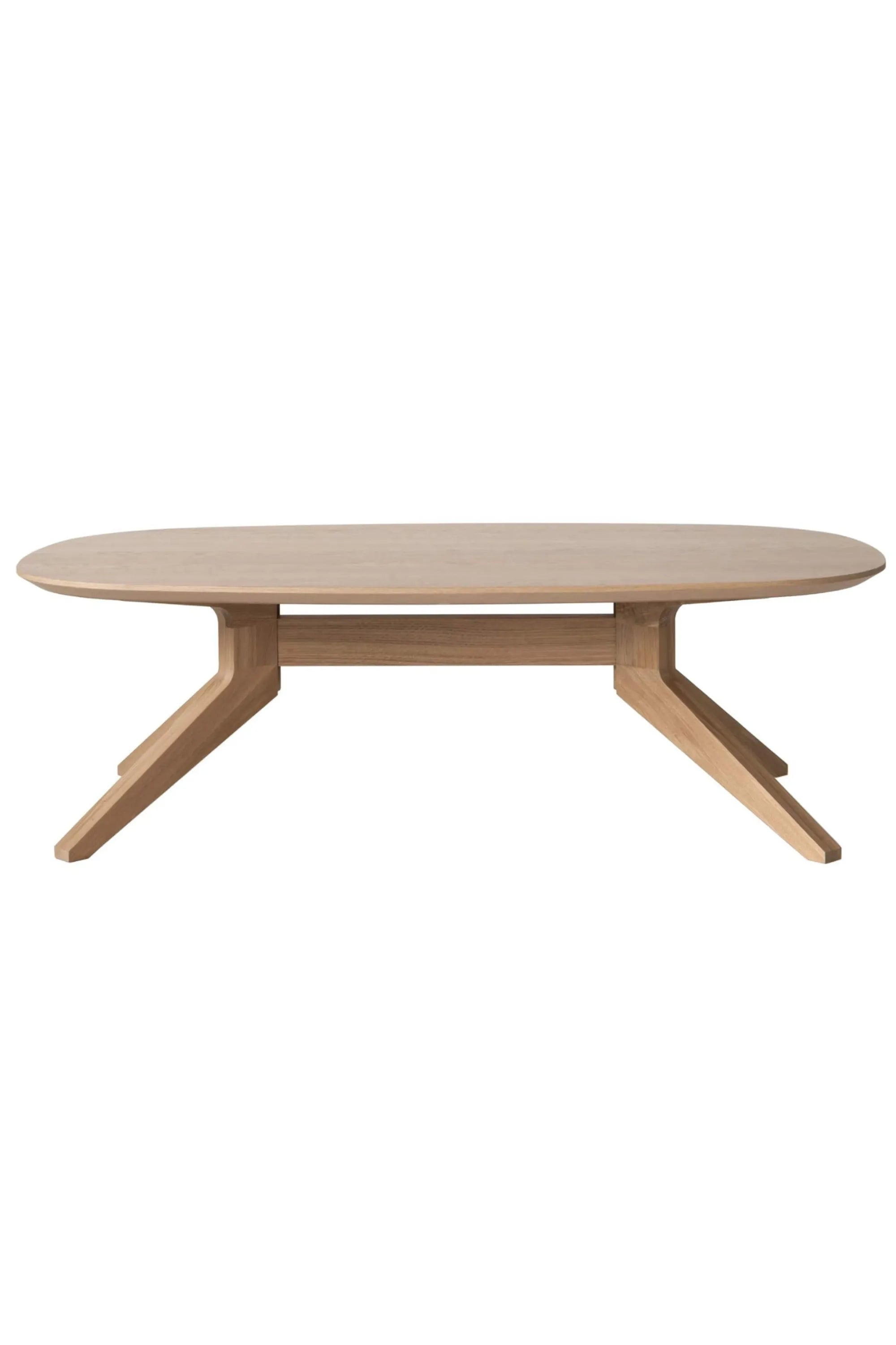 Cross Oval Coffee Table - THAT COOL LIVING
