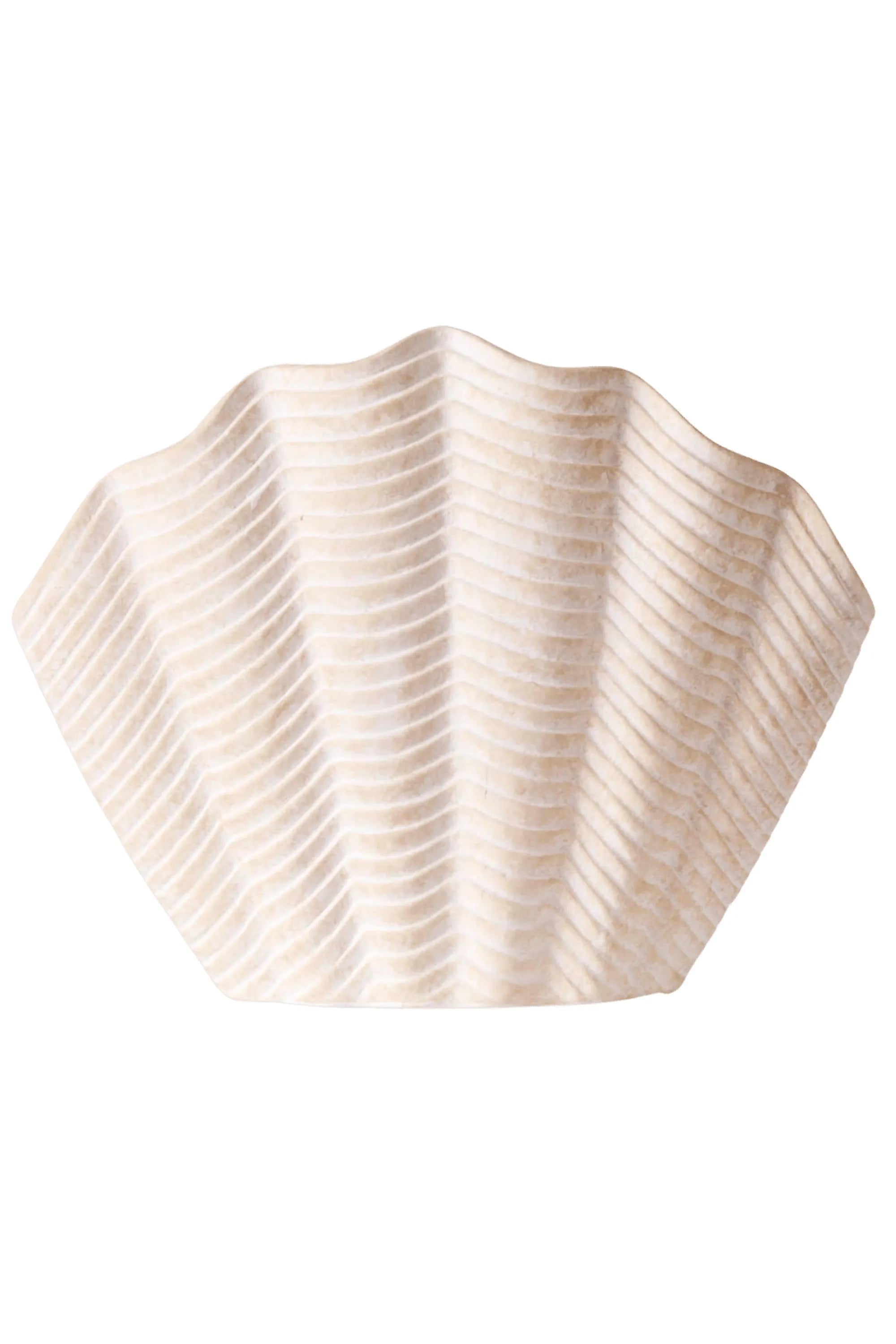 Concha Vase White Medium - THAT COOL LIVING