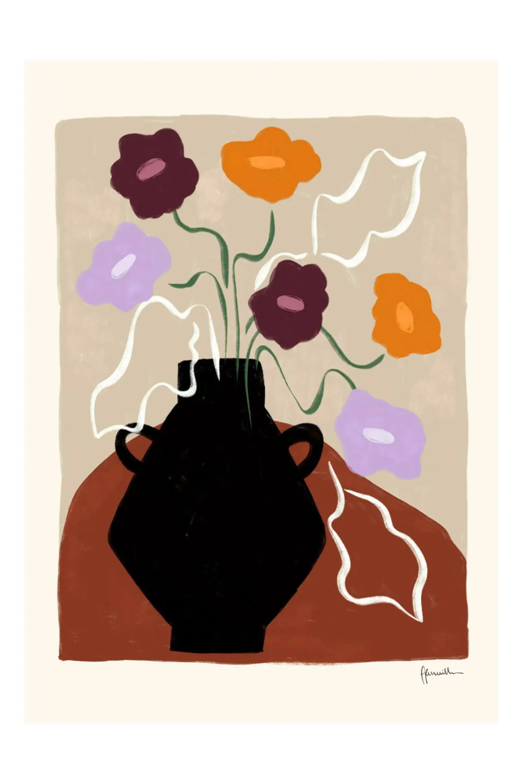 Petunias - Art Print - THAT COOL LIVING