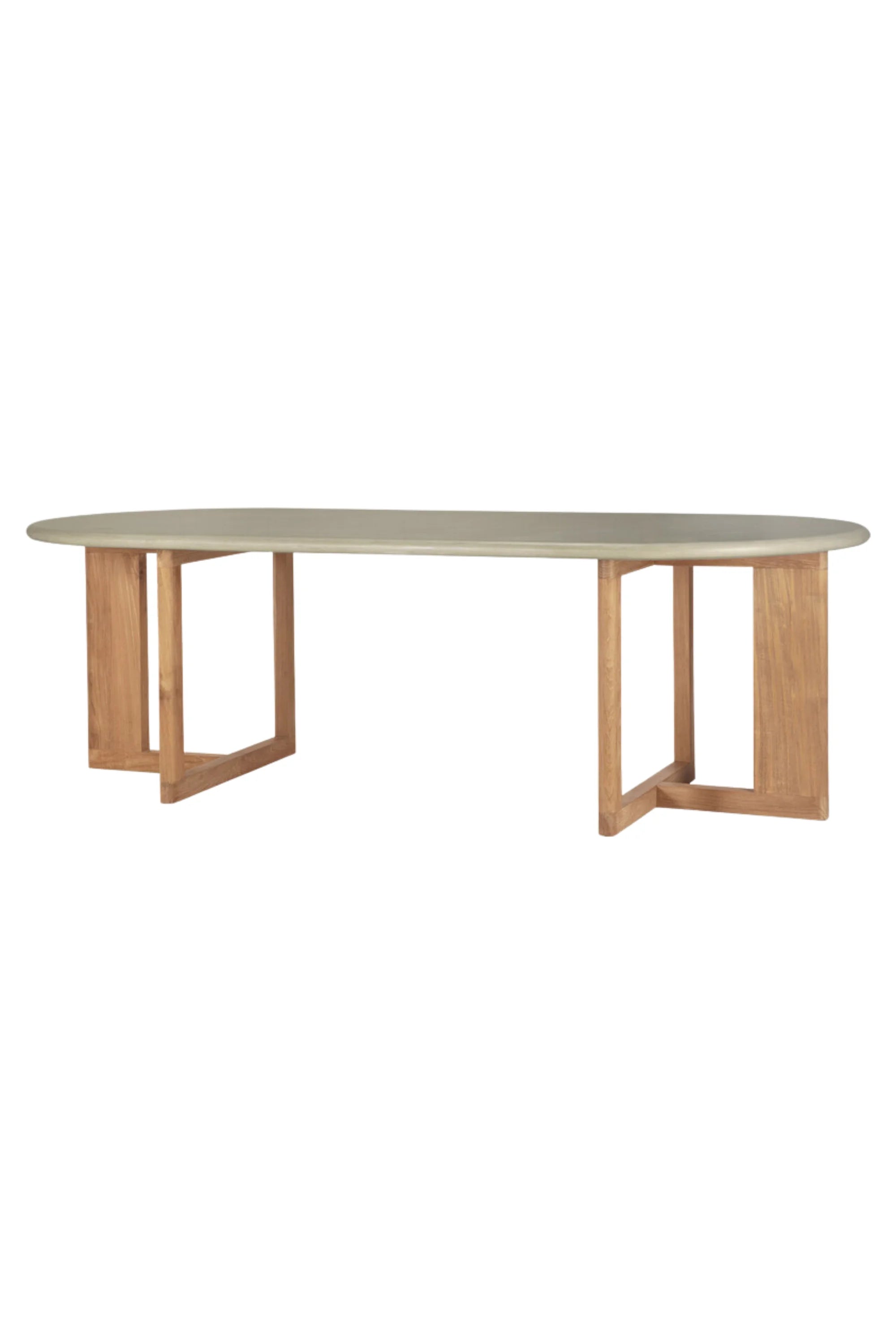Trestle Outdoor Dining Table - THAT COOL LIVING
