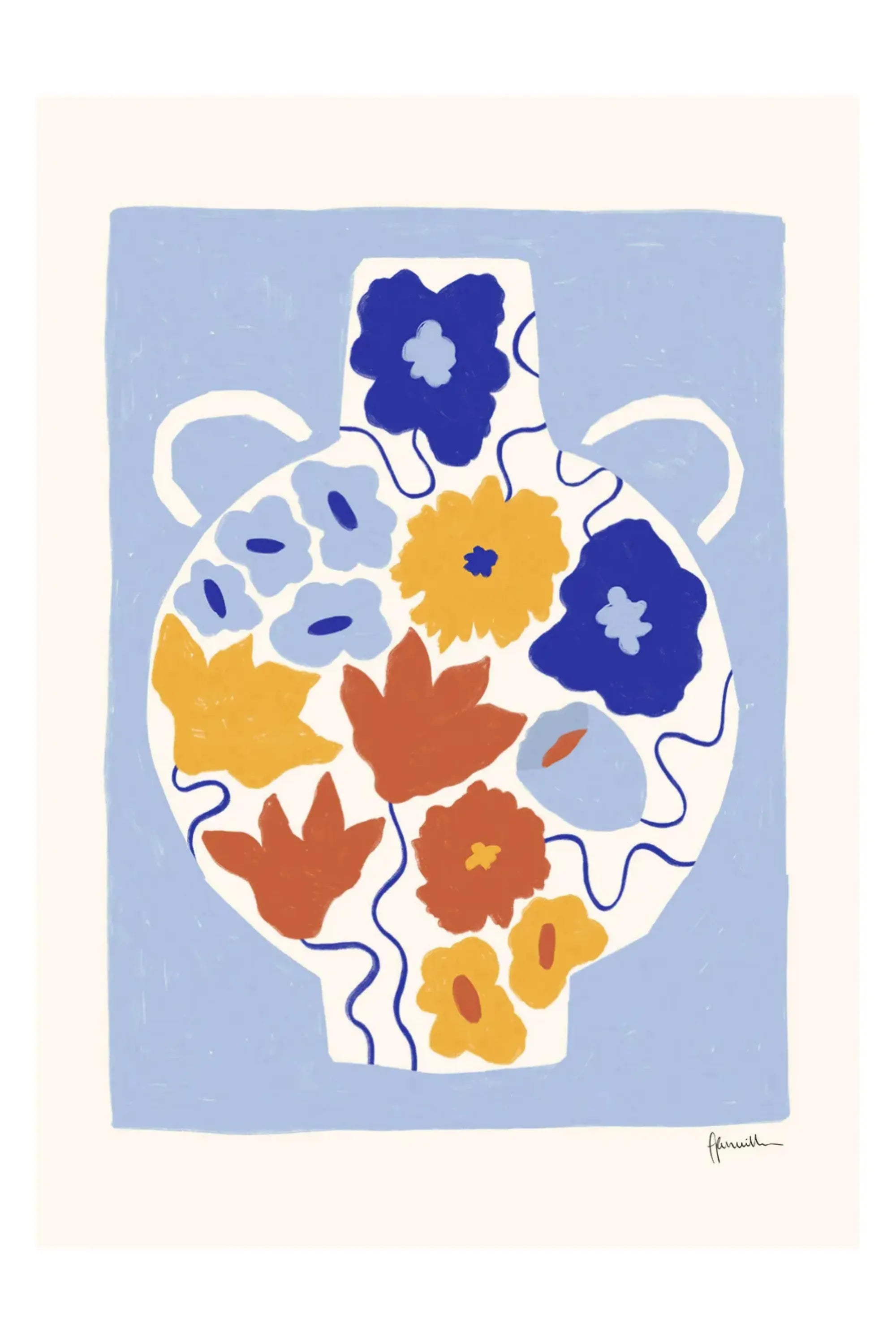 Flower Pot - Art Print - THAT COOL LIVING