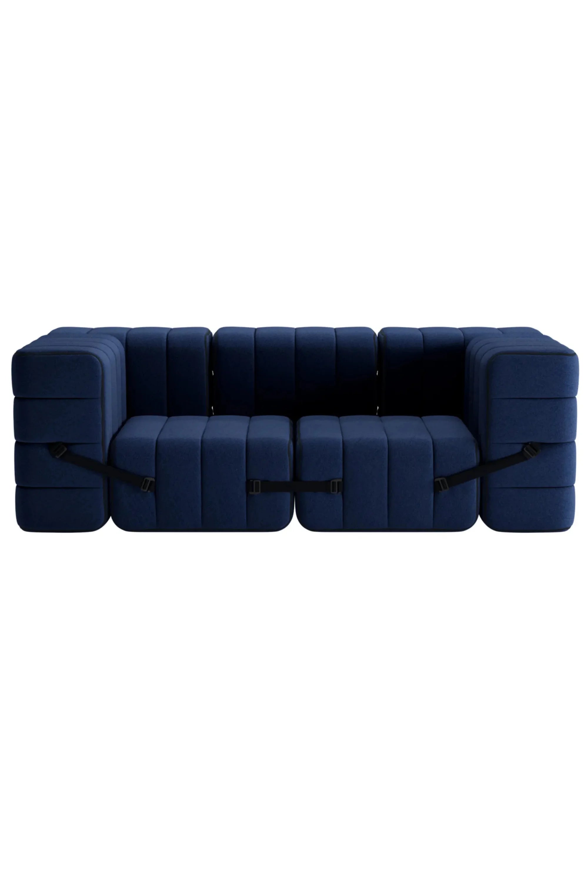 Curt Modular Sofa System - Fabric Jet - THAT COOL LIVING