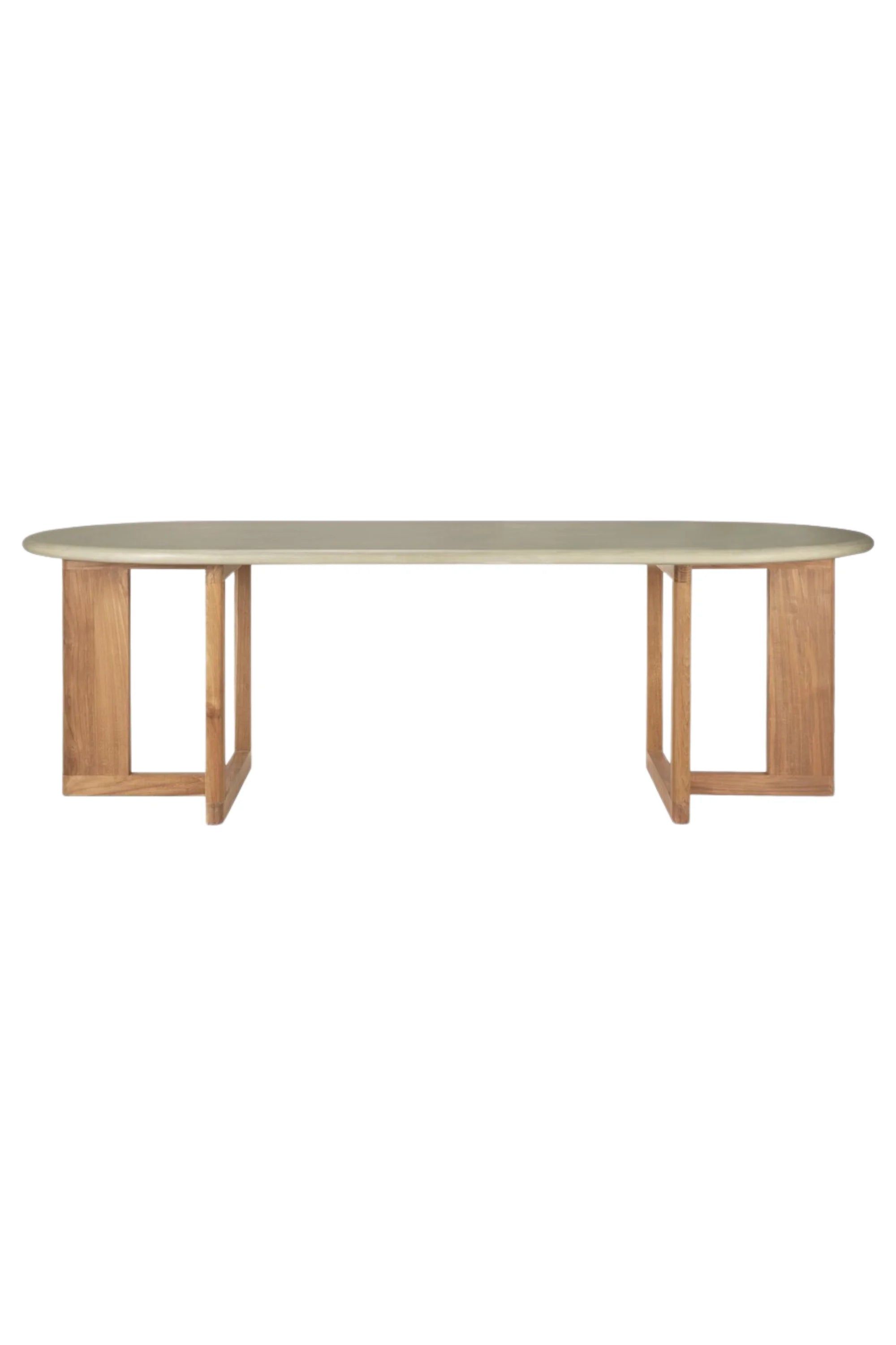 Trestle Outdoor Dining Table - THAT COOL LIVING
