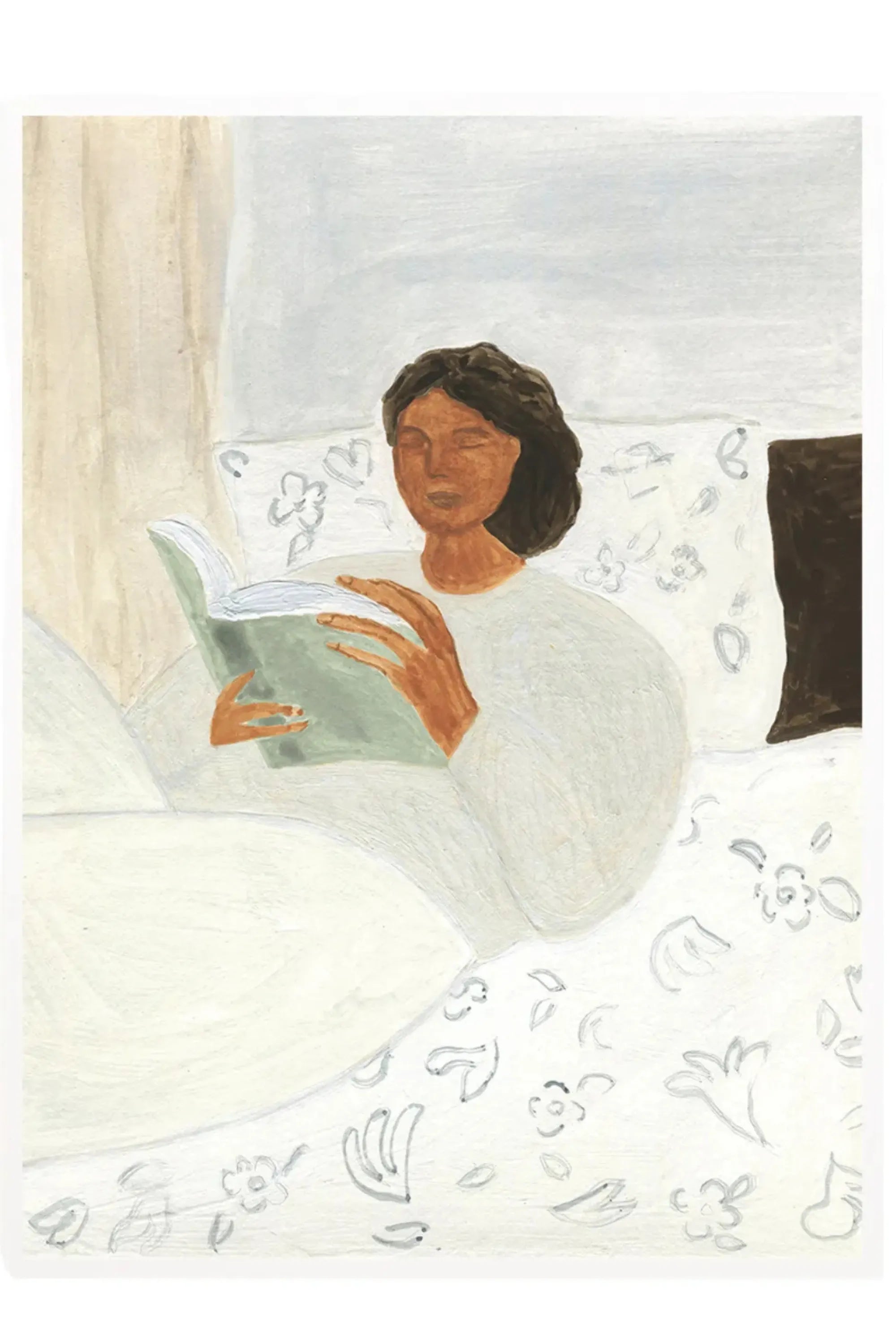 Morning Read - Art Print - THAT COOL LIVING