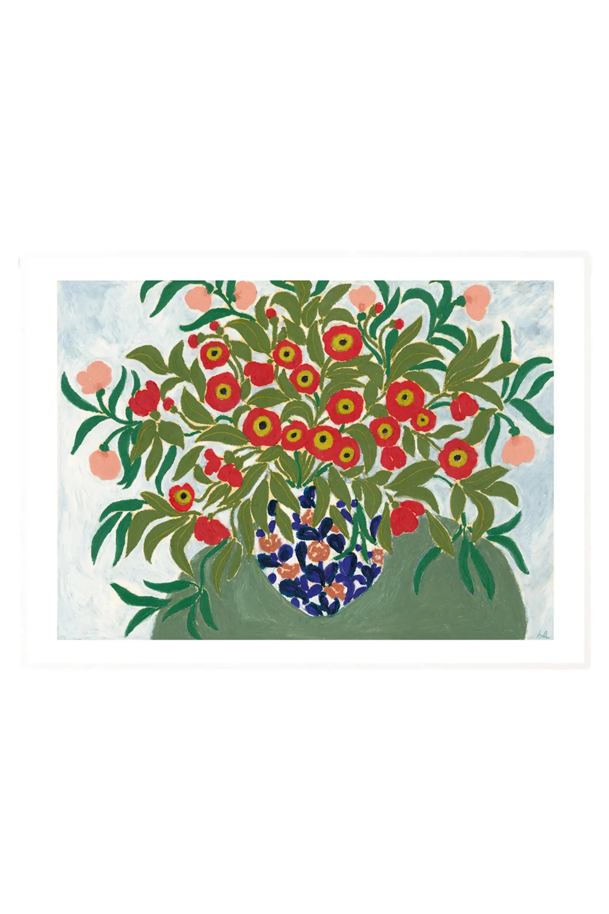 Table Flowers - Art Print - THAT COOL LIVING