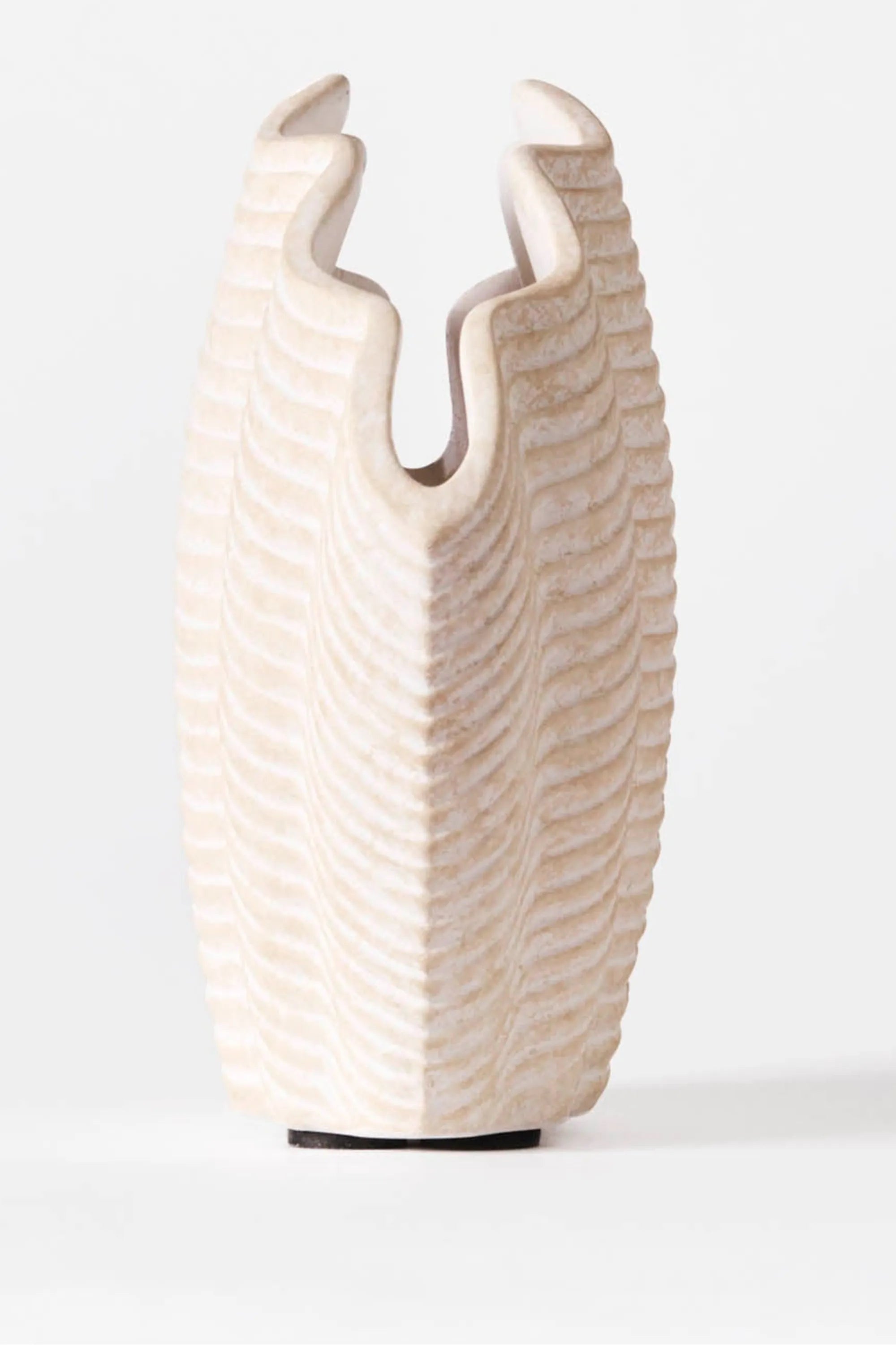 Concha Vase White Medium - THAT COOL LIVING