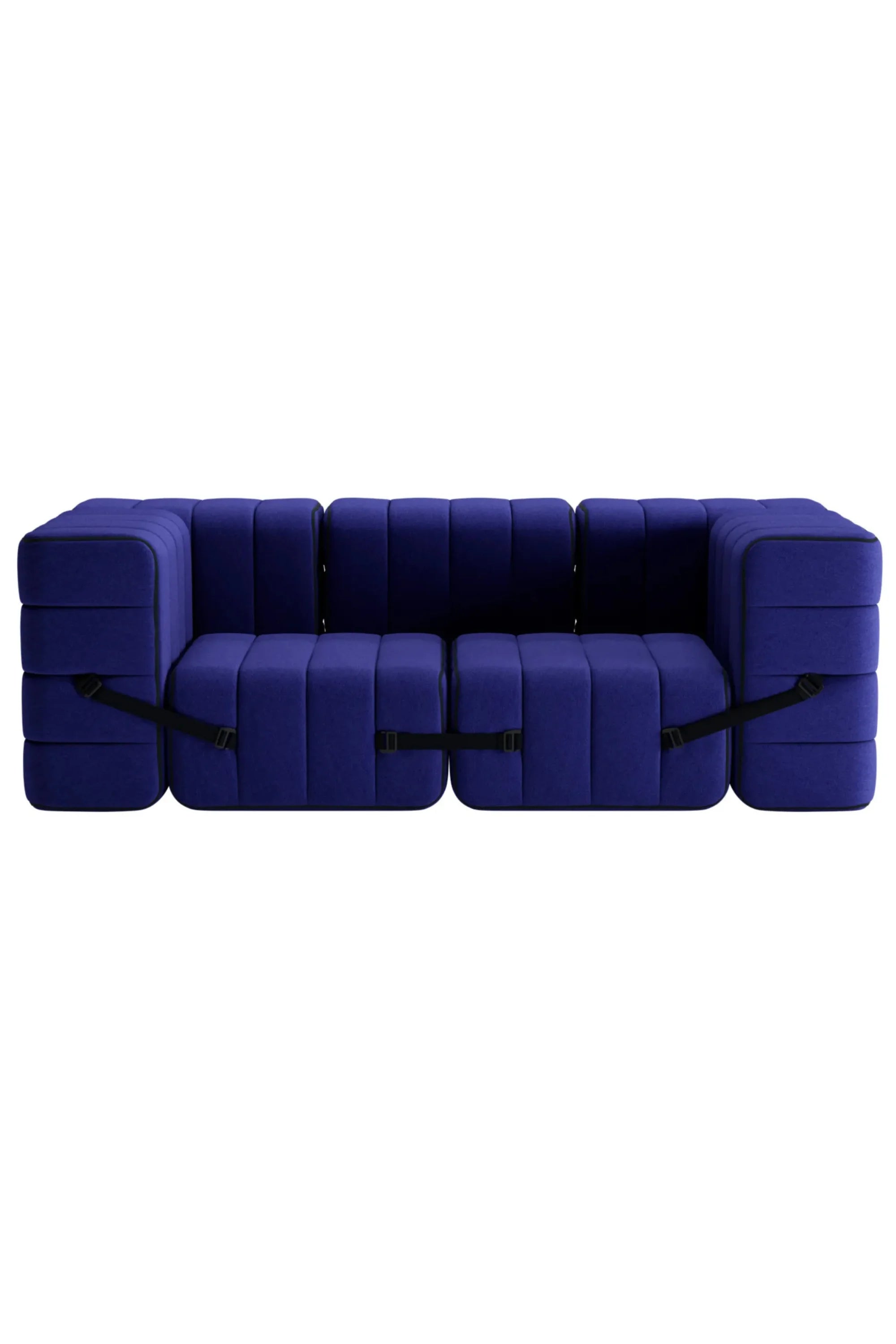 Curt Modular Sofa System - Fabric Jet - THAT COOL LIVING