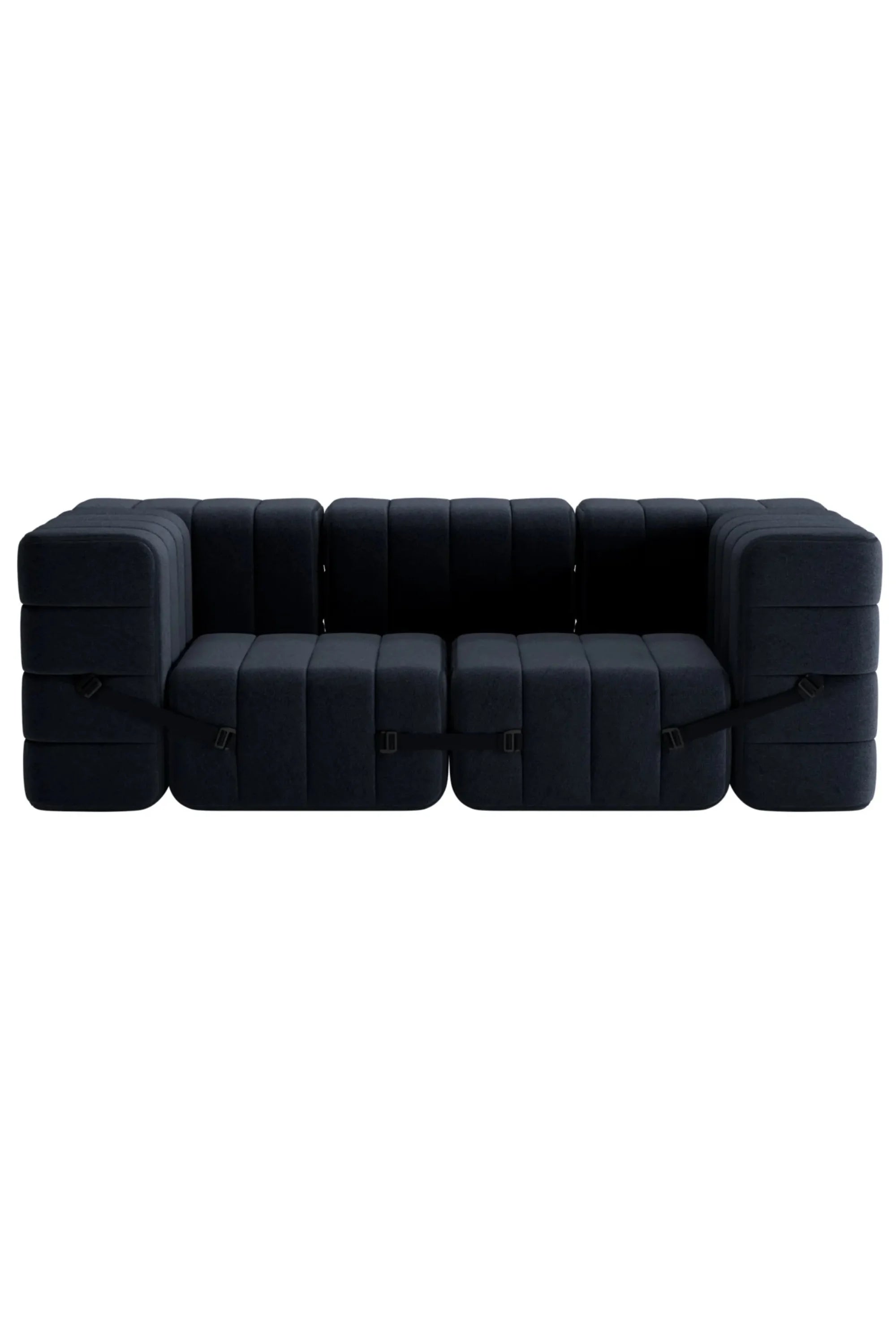Curt Modular Sofa System - Fabric Jet - THAT COOL LIVING