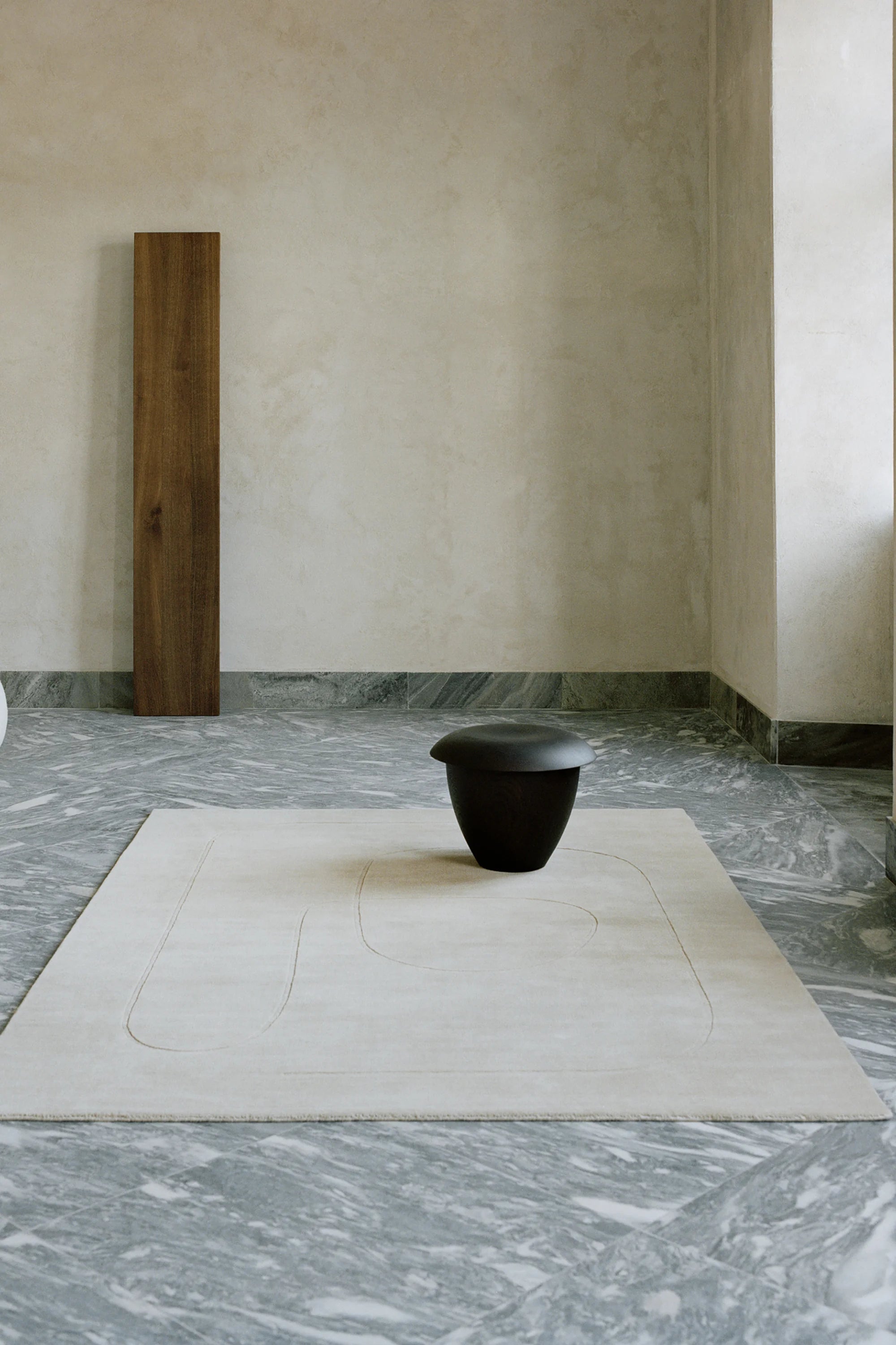 Cursive Expanse Wool Rug