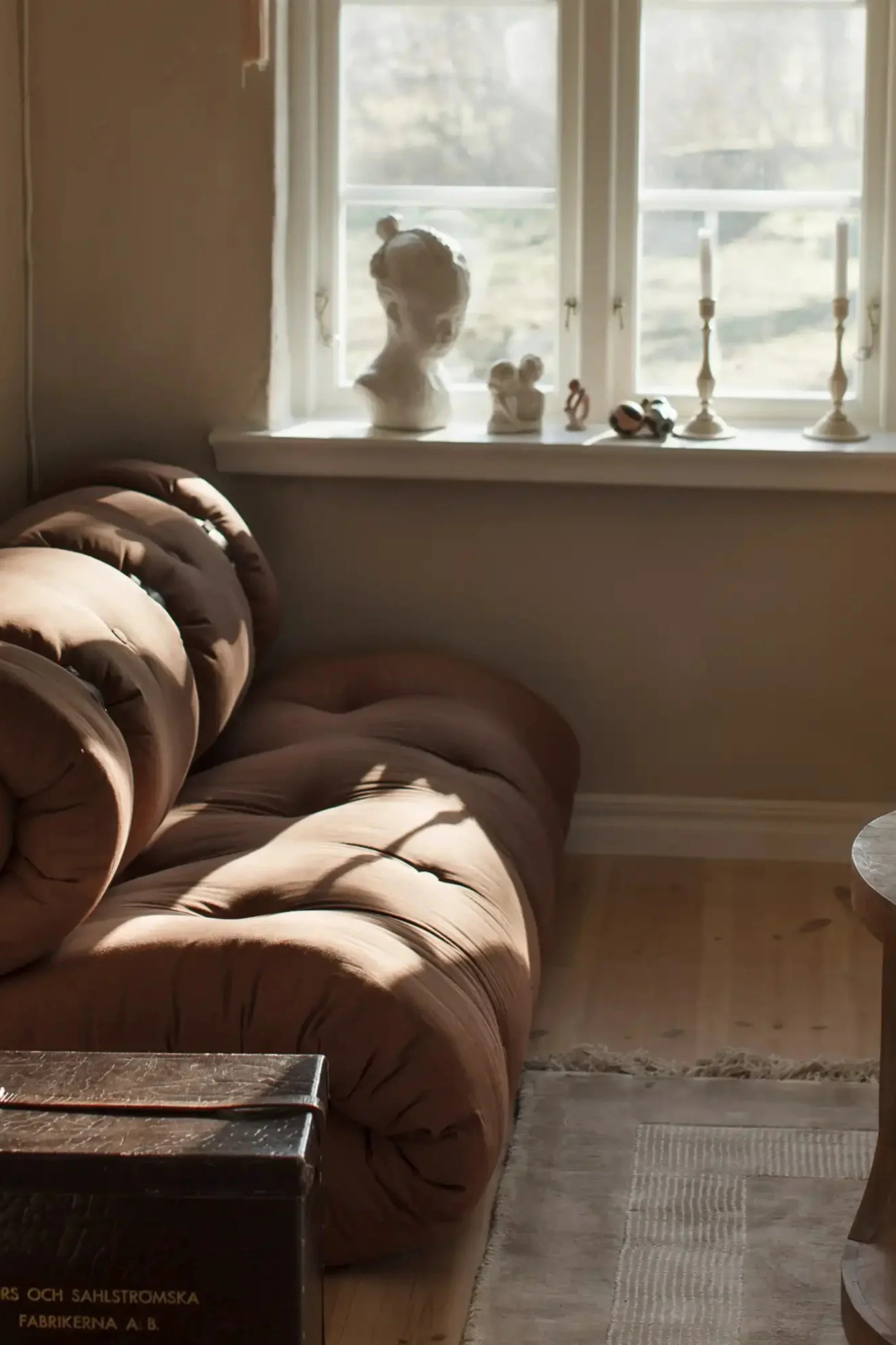 Buckle-Up Futon Sofa