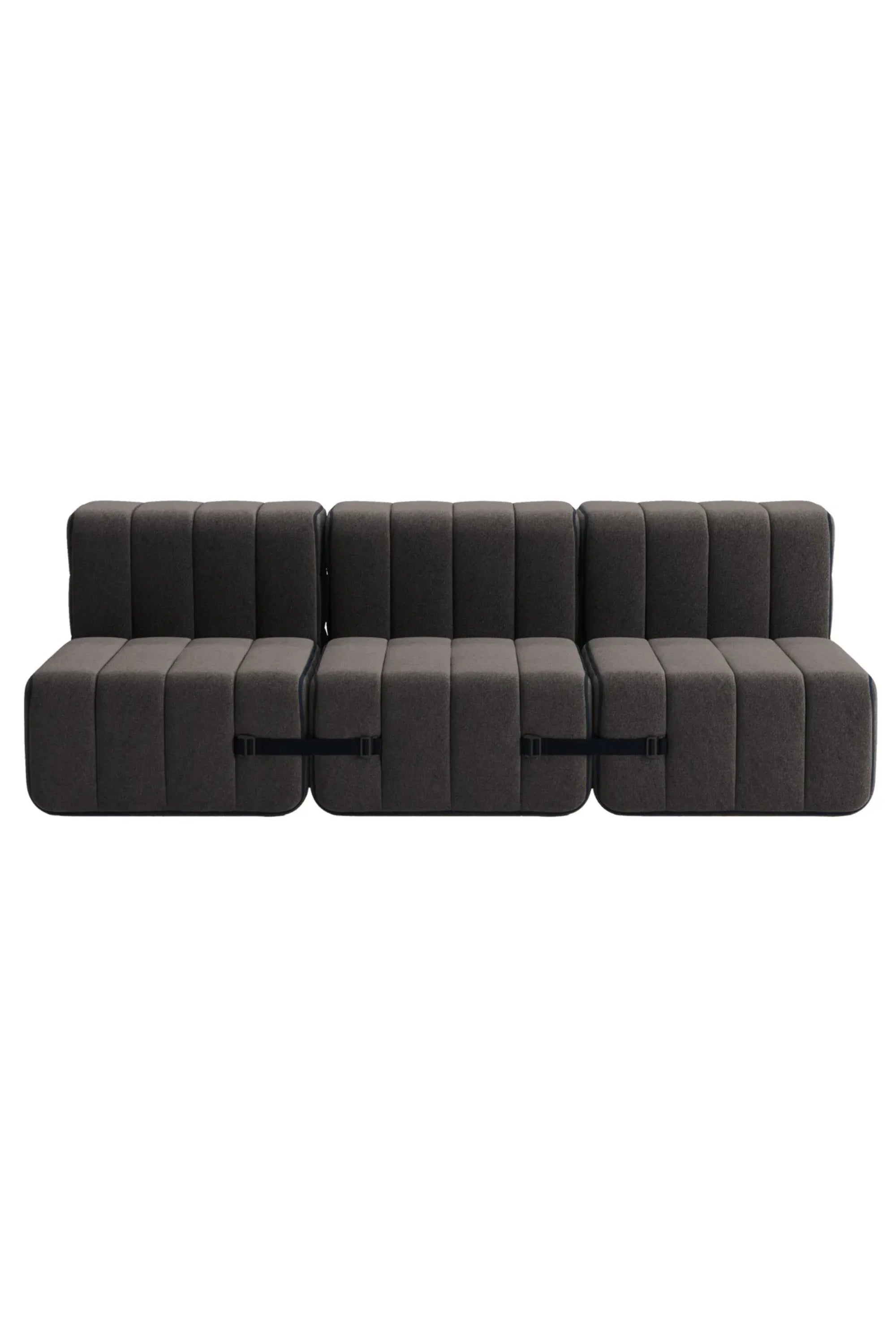 Curt Modular Sofa System - Fabric Jet - THAT COOL LIVING