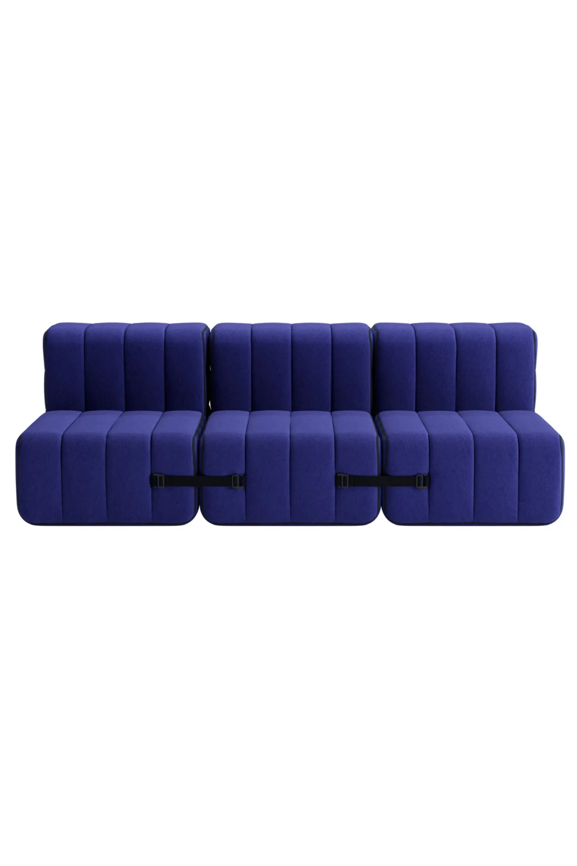 Curt Modular Sofa System - Fabric Jet - THAT COOL LIVING